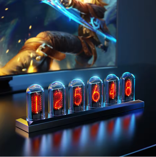 Retro Nixie Tube Clock