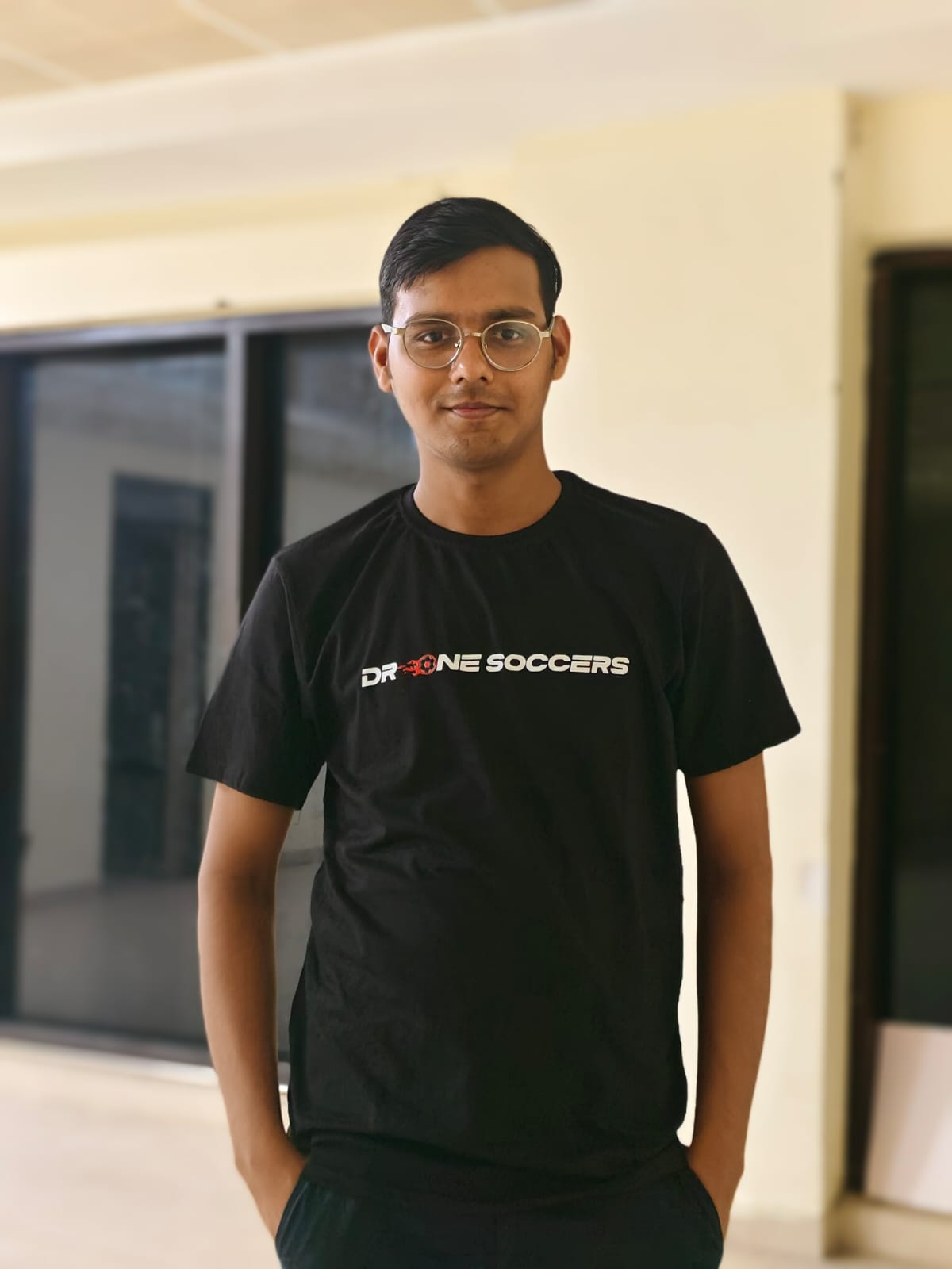 DRONE SOCCERS Black Edition T-Shirt