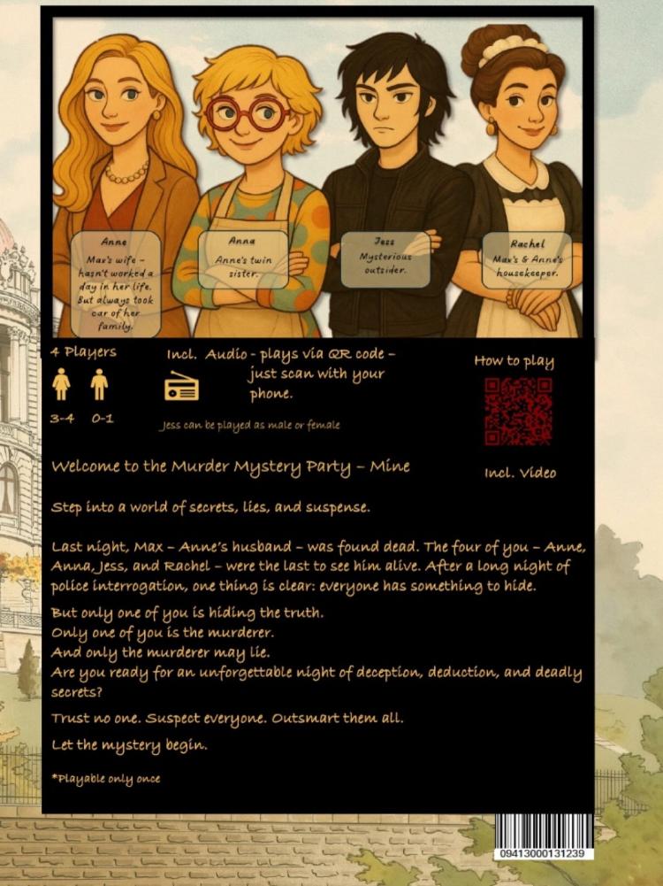 Murder Menu - Mine, Digital Dowload (ENG)