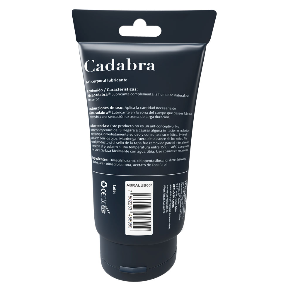 LUBRICANTE ABRACADABRA DE SILICON 60ML