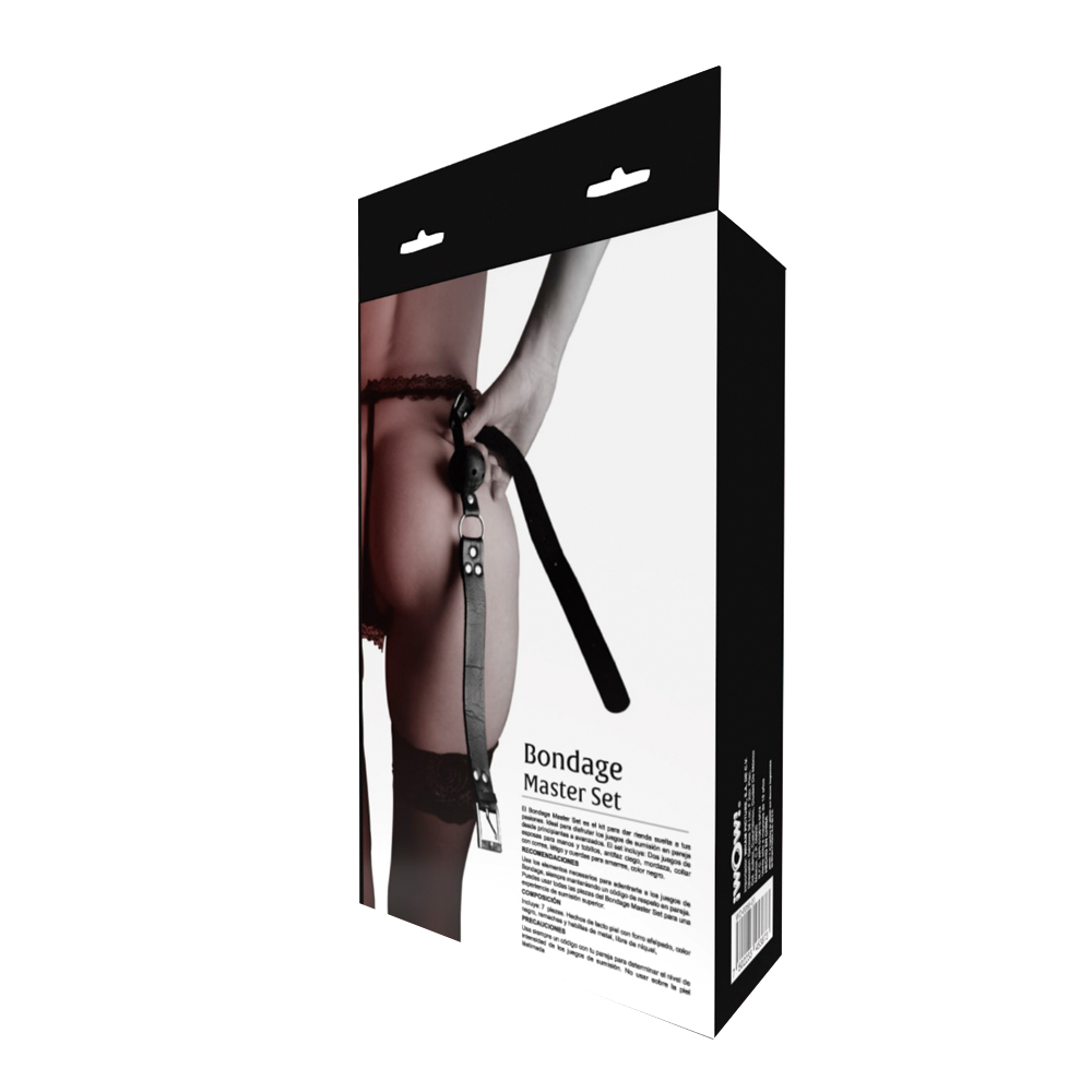 SET DE BONDAGE Y DISCIPLINA PARA AVANZADOS MASTER SET