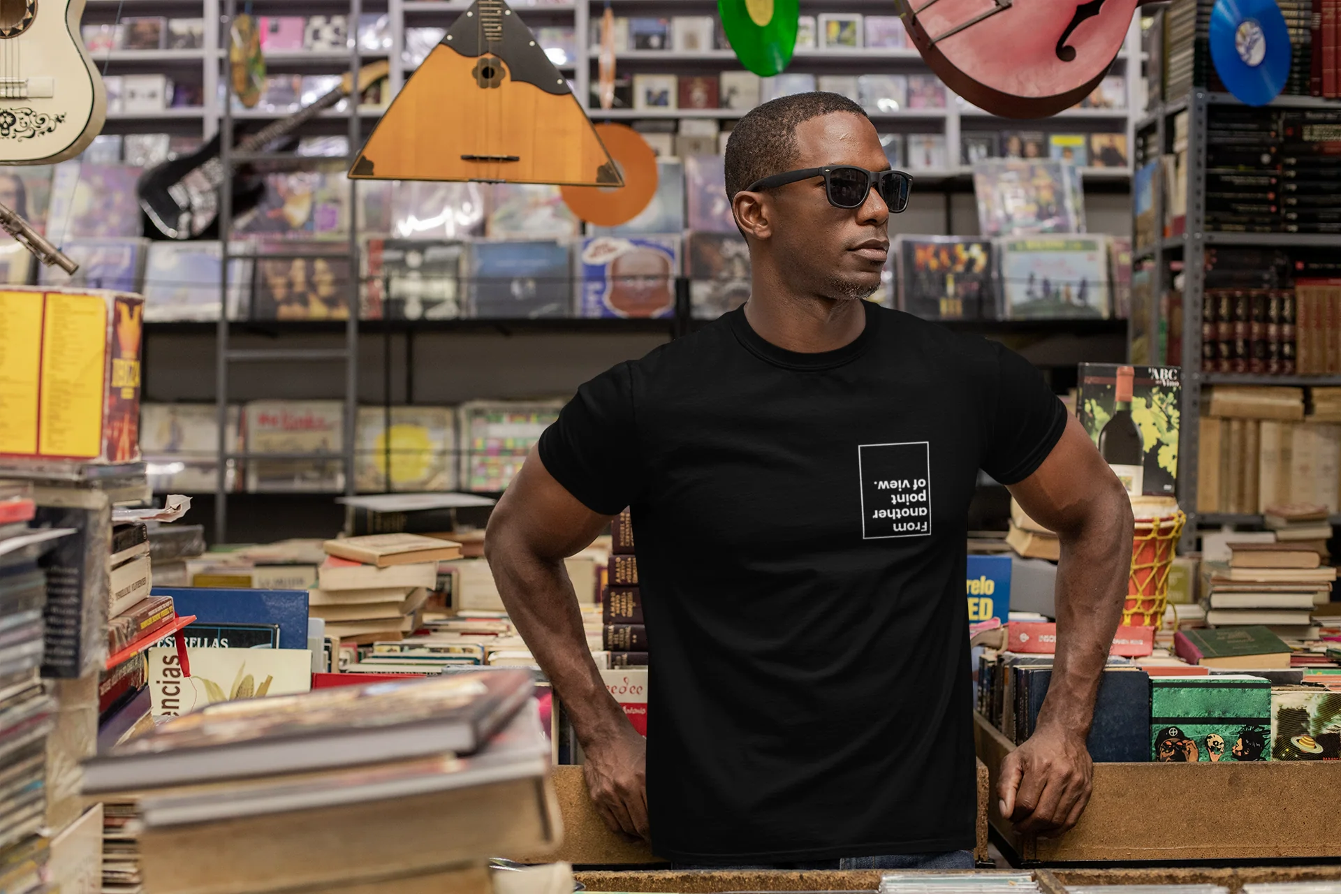 Black Graphic T-Shirt