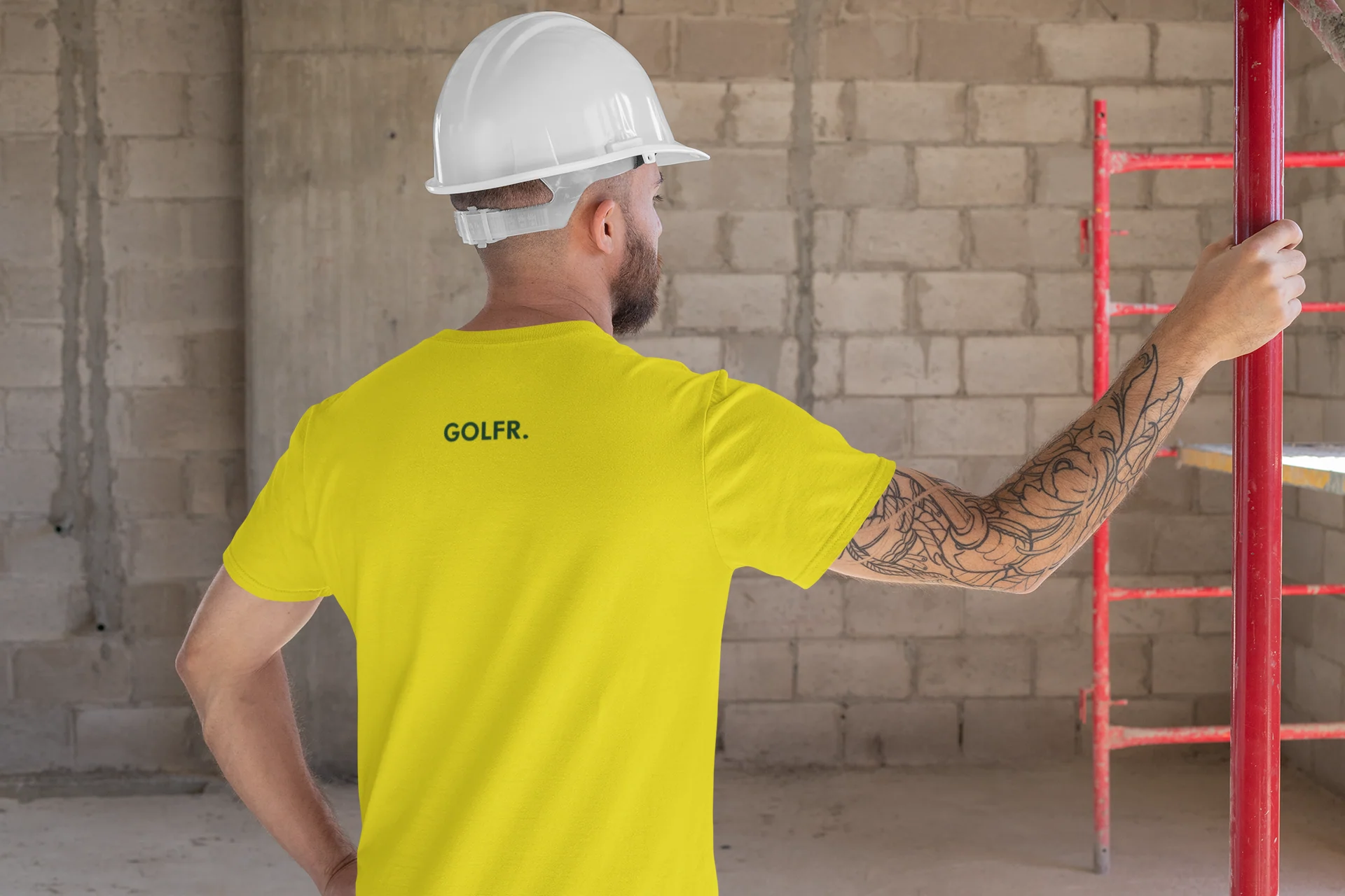 Hold Your Head Up Graphic Yellow T-Shirt