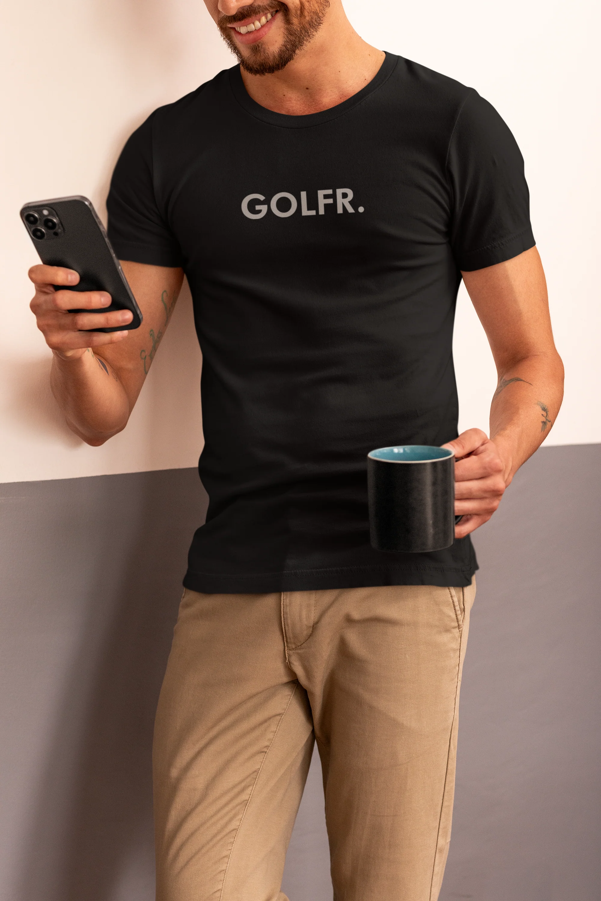 Graphic Discover Black T-Shirt