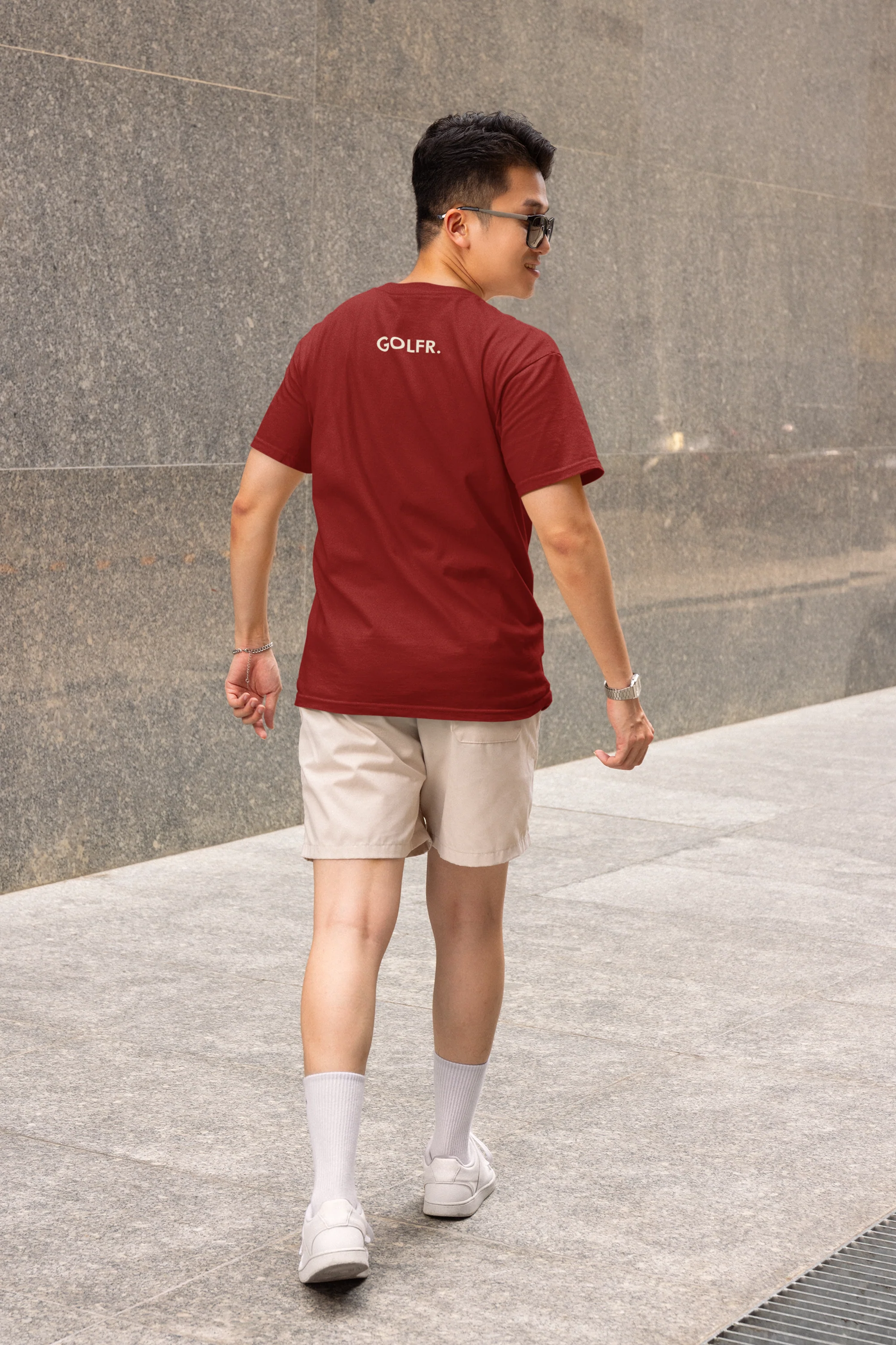 Just me Red Graphic T-Shirt