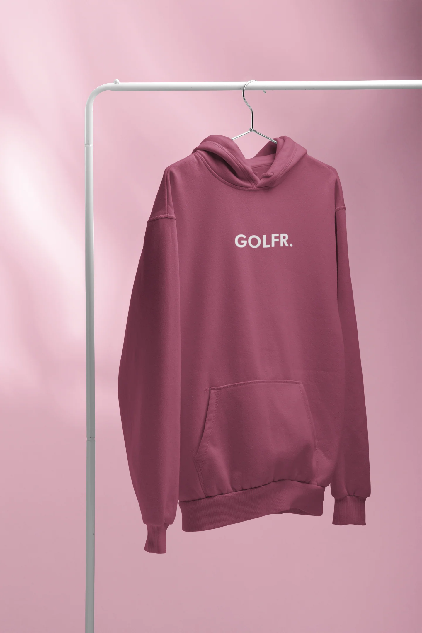 Dusty Red GOLFR. Hoodie