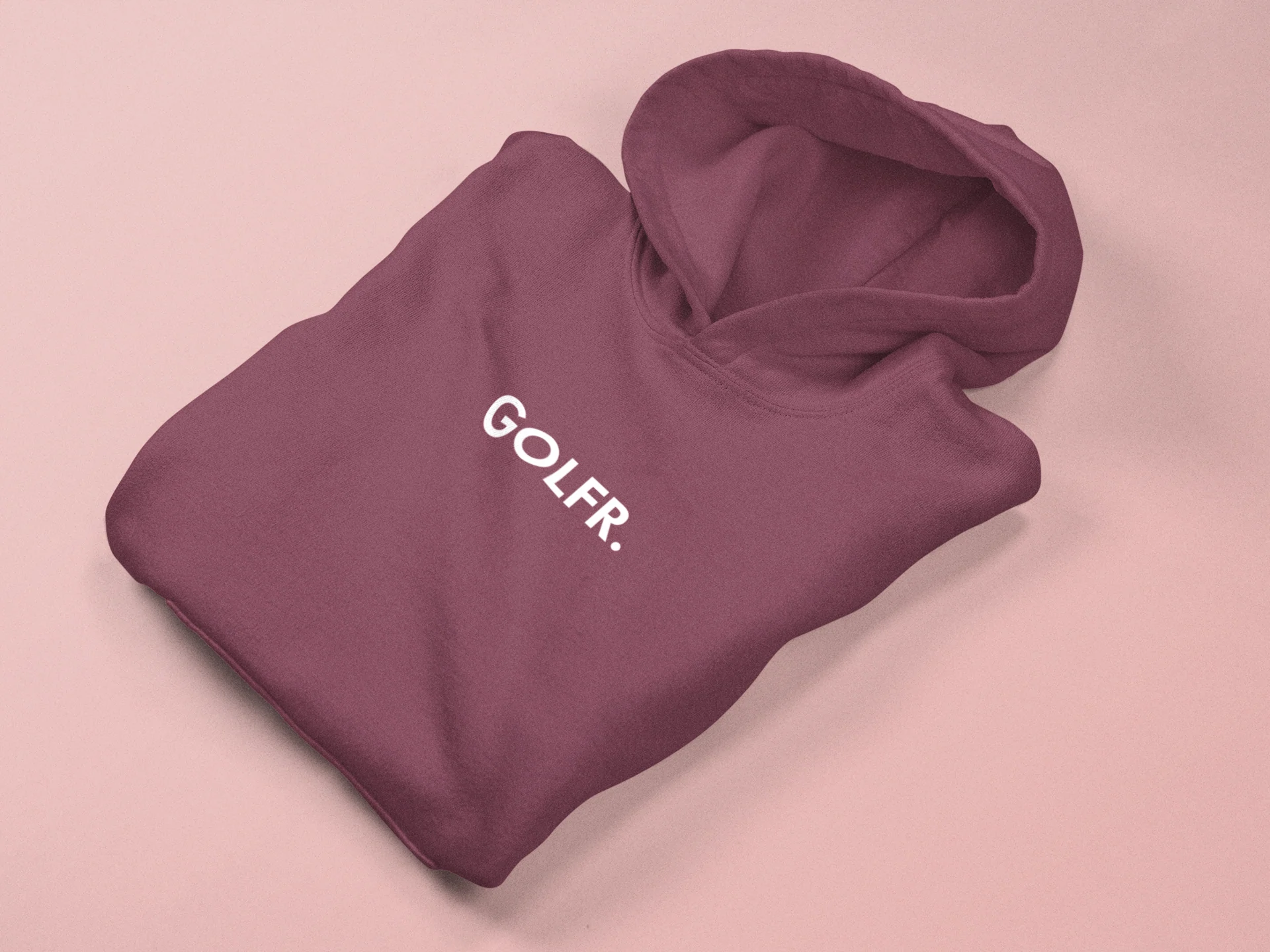 Dusty Red GOLFR. Hoodie