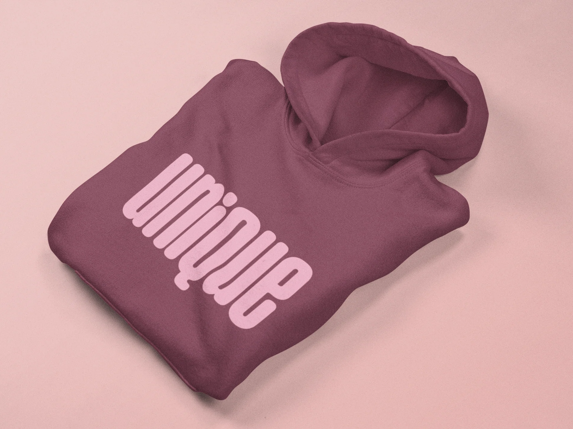 Unique Dusty Rose Hoodie