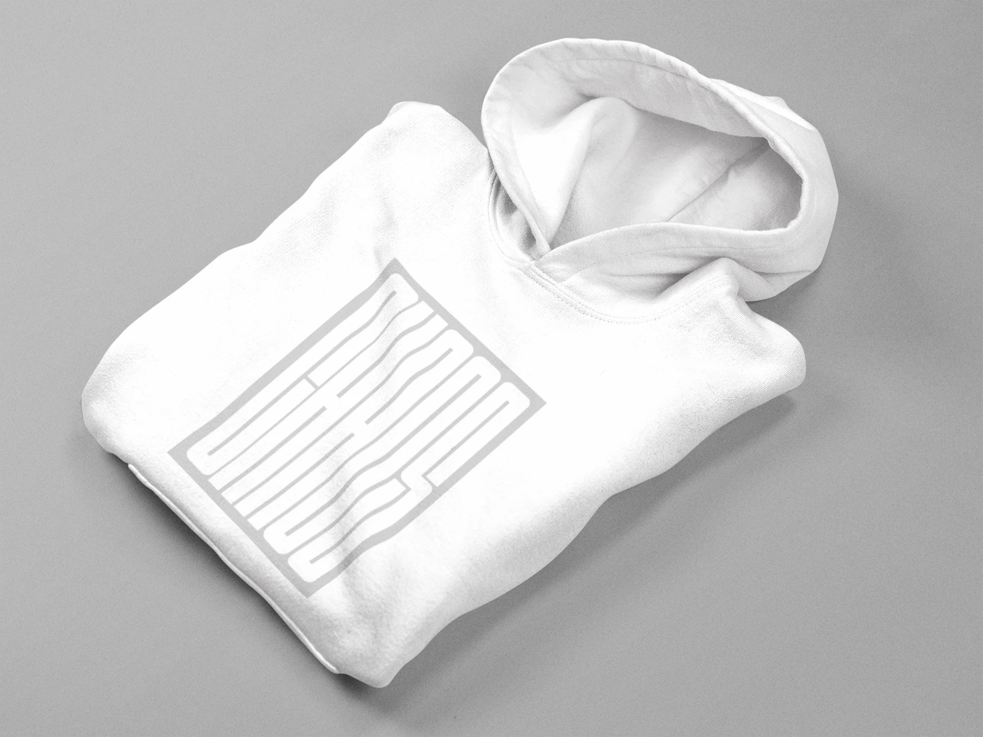 White CHAOS Hoodie