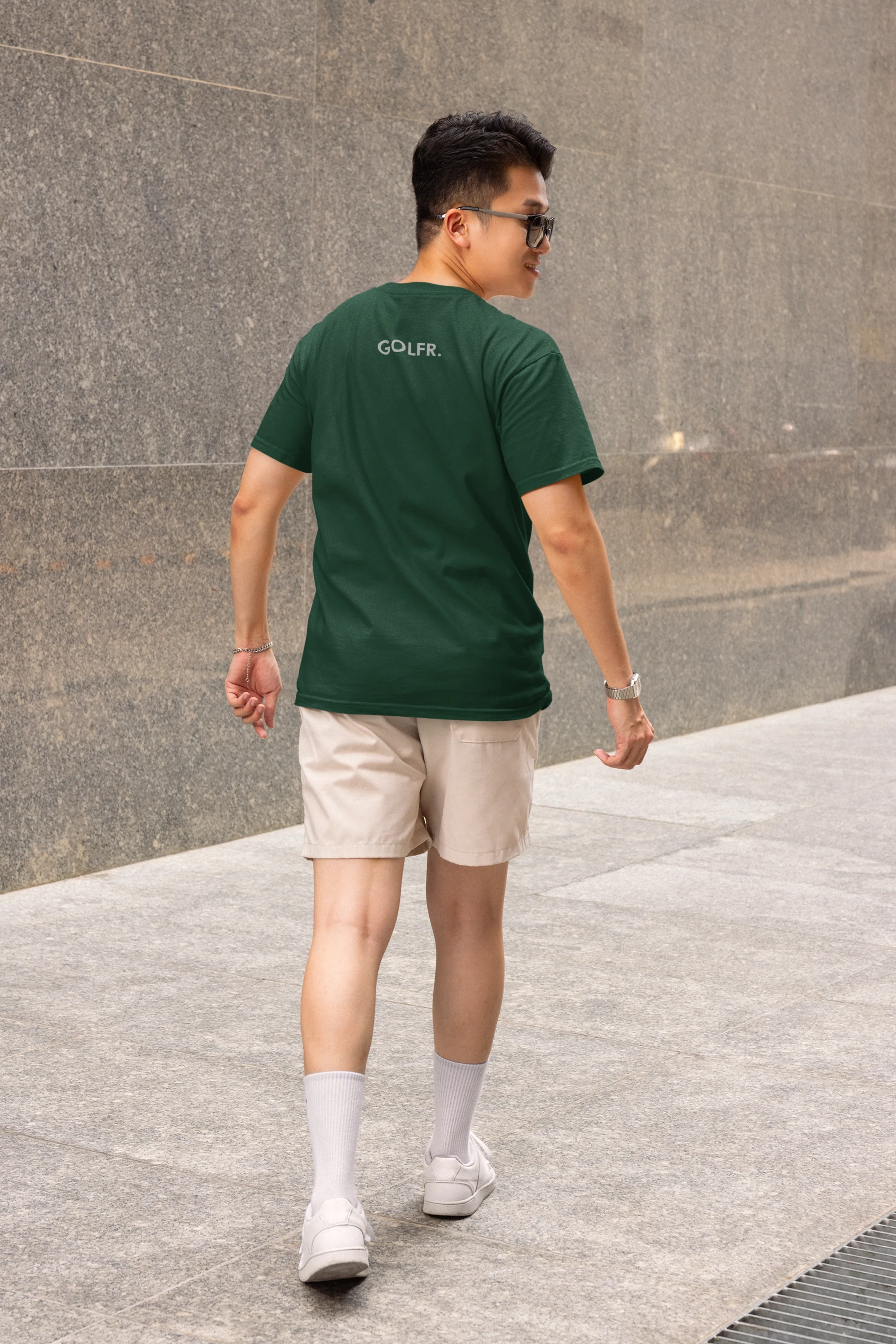 Faith Statement Graphic Deep Green T-Shirt