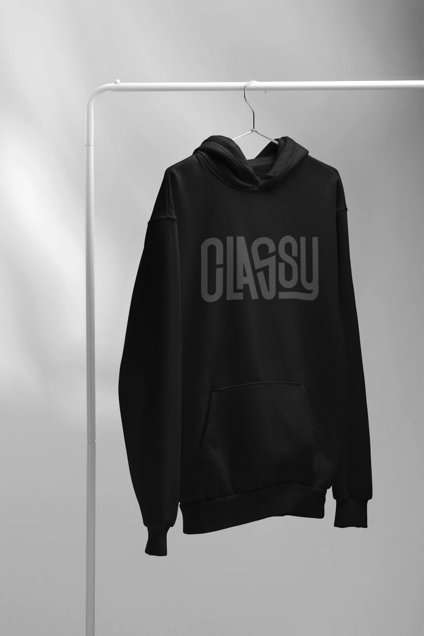 CLASSY Black Hoodie