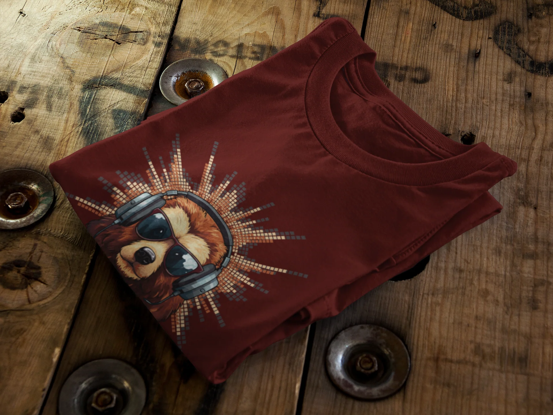 Graphic Deep Brown T-Shirt