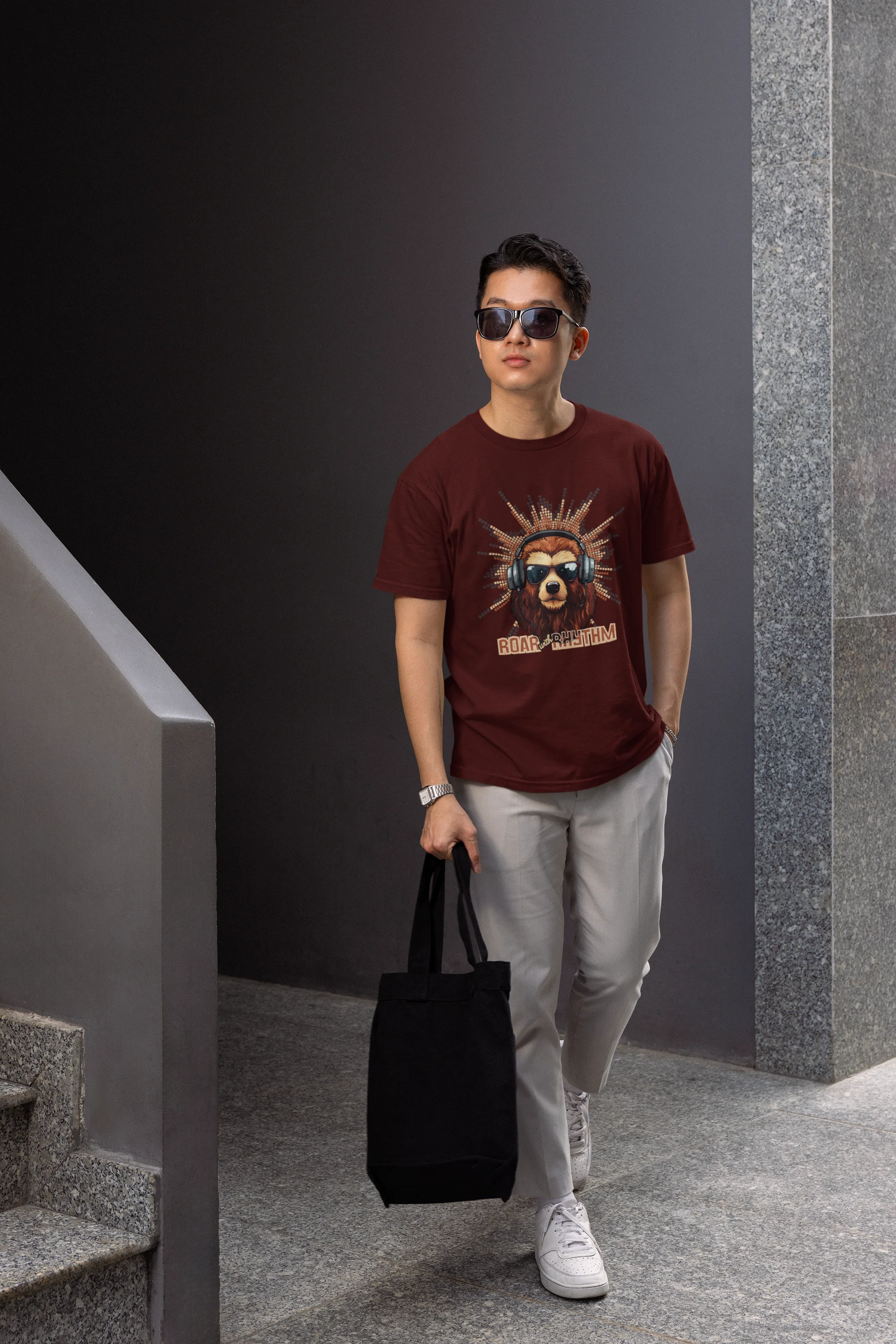 Graphic Deep Brown T-Shirt