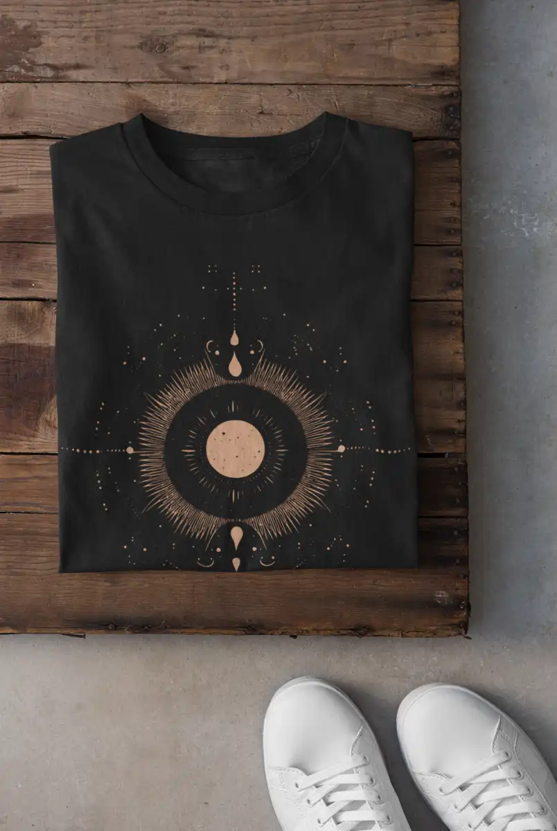 Astronomy Graphic Black T-Shirt