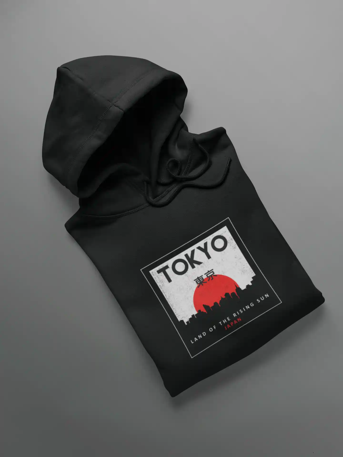 Tokyo Graphics Print  Hoodie for Men
