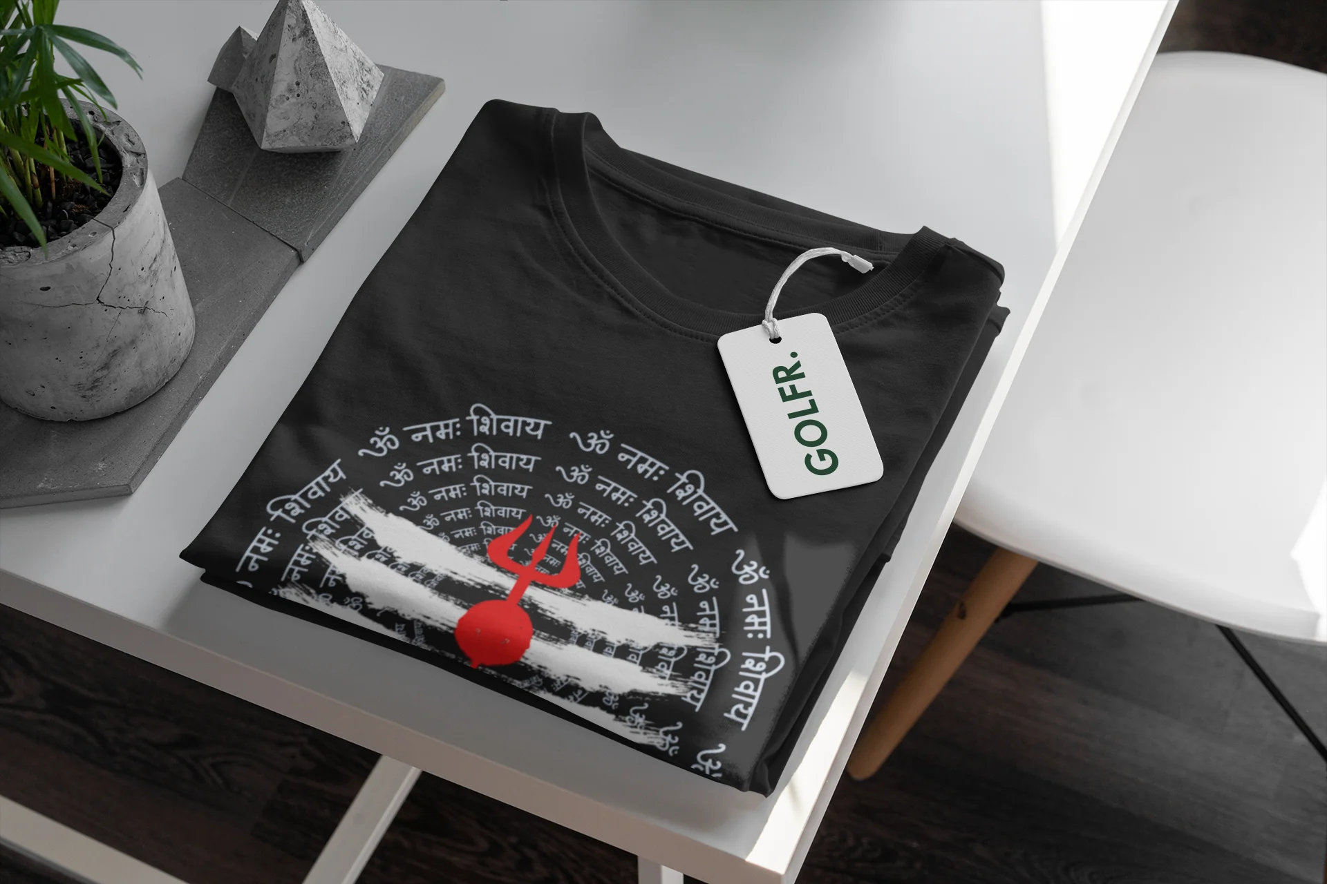 Spiritual Graphic Black T-shirt