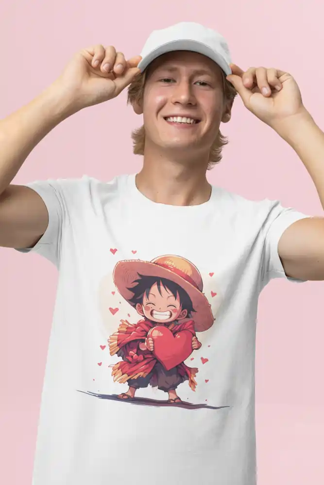 Anime Character White TShirt