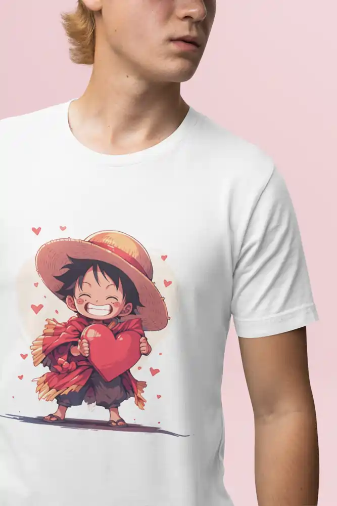 Anime Character White TShirt