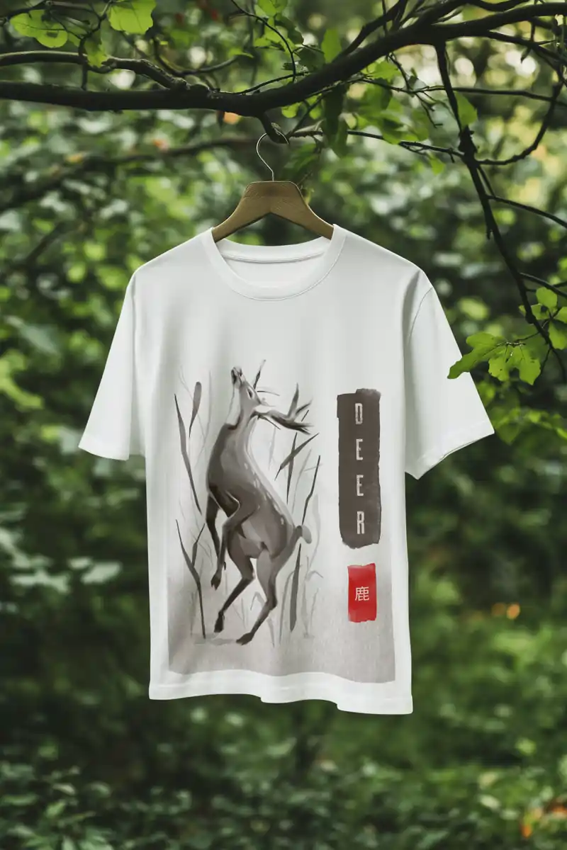 Deer Graphic Tshirt for men