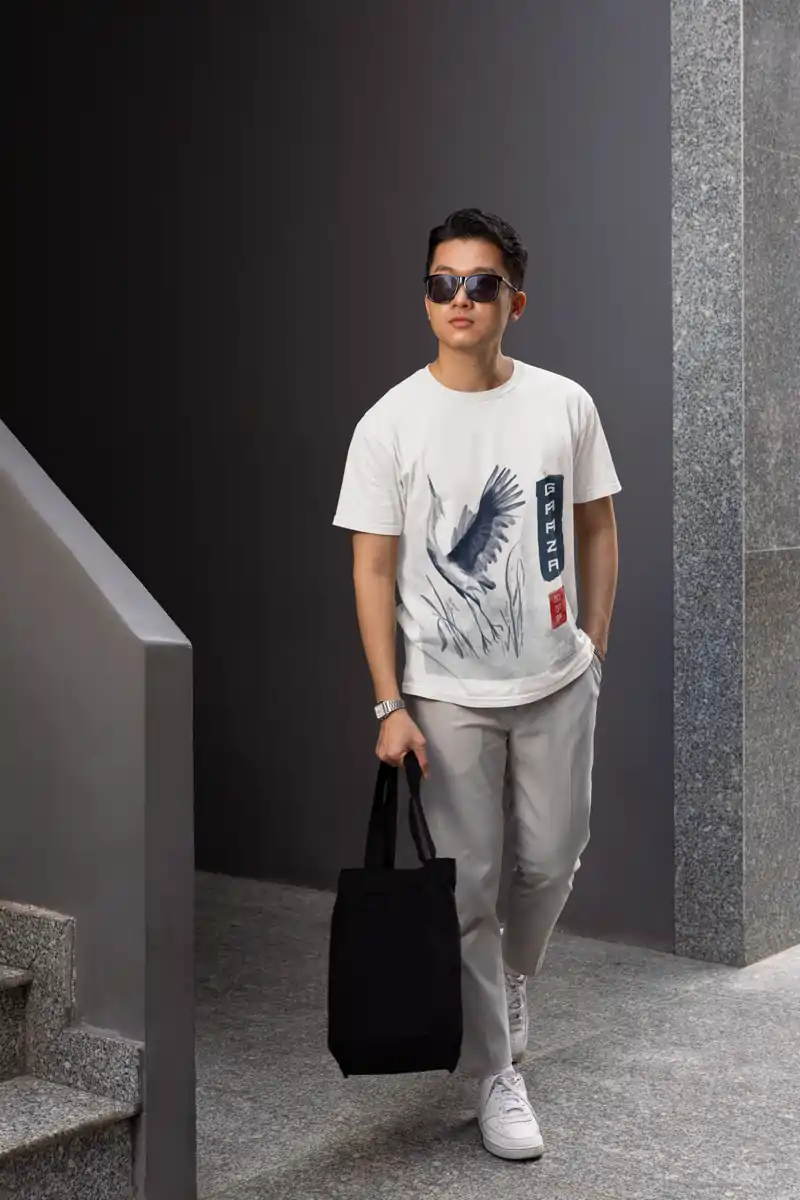 Heron Graphic Tshirt for men