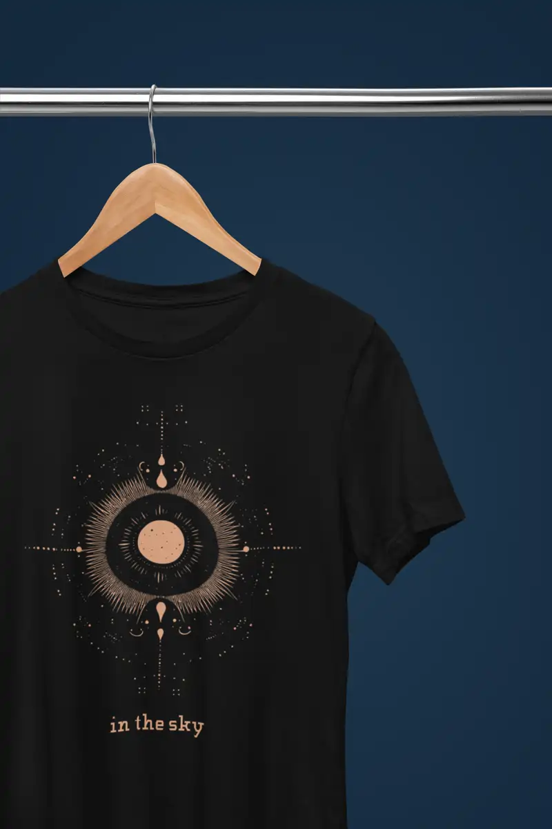 Astronomy Graphic Black T-Shirt