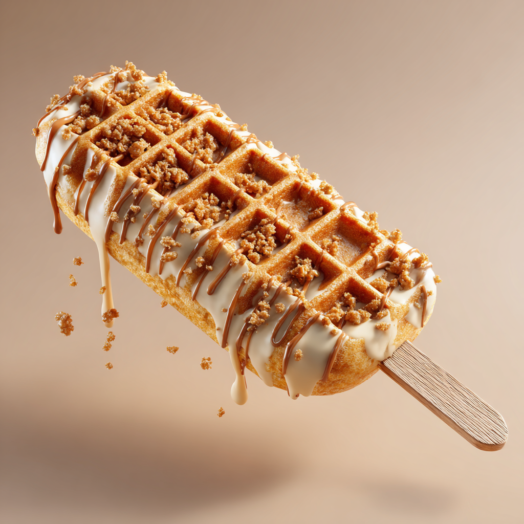 Brochette Longue – Style Sucette Pancake