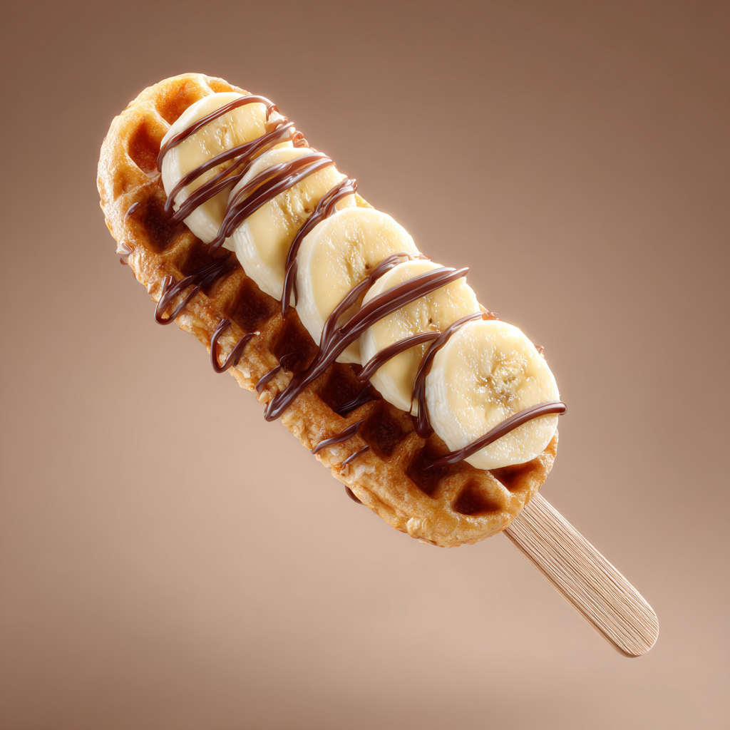 Brochette de Gaufre Supplément Coulis