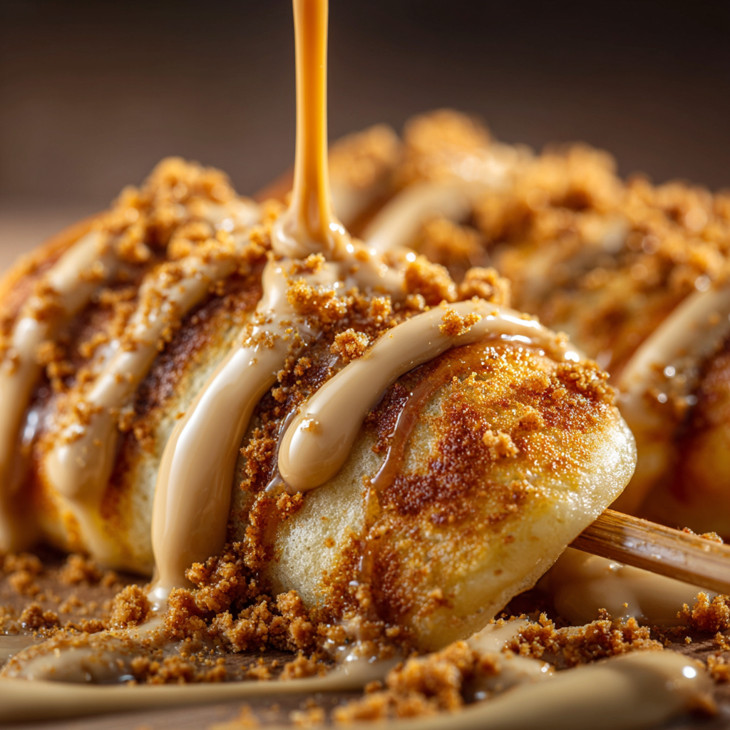 Brochette de Mini Pancake Supplément Coulis et Topping