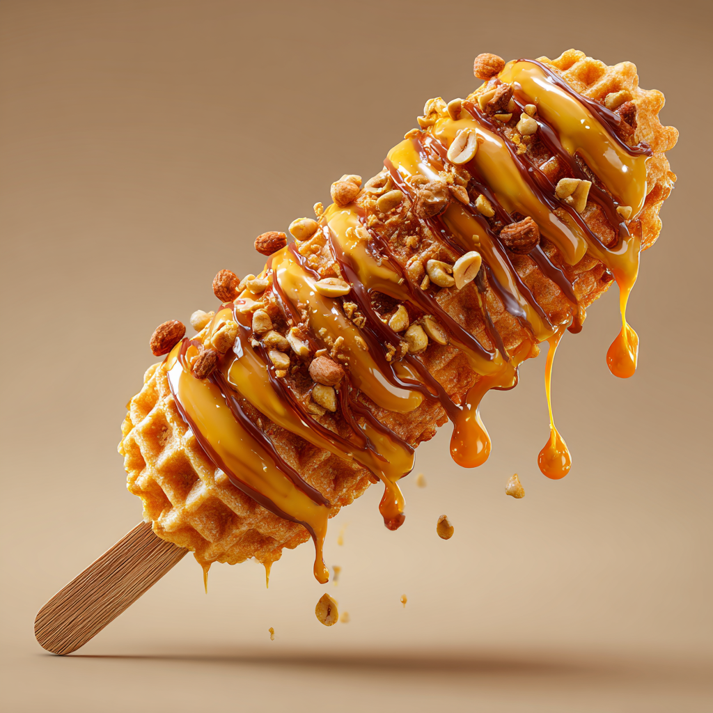 Brochette Longue – Style Sucette Pancake