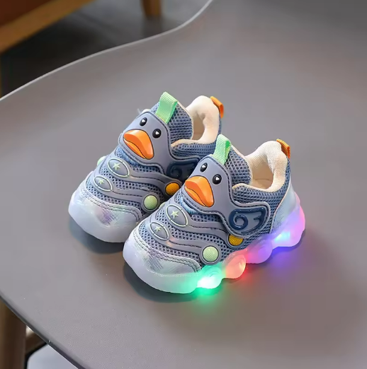 Children's Light-Up Duck Sneakers