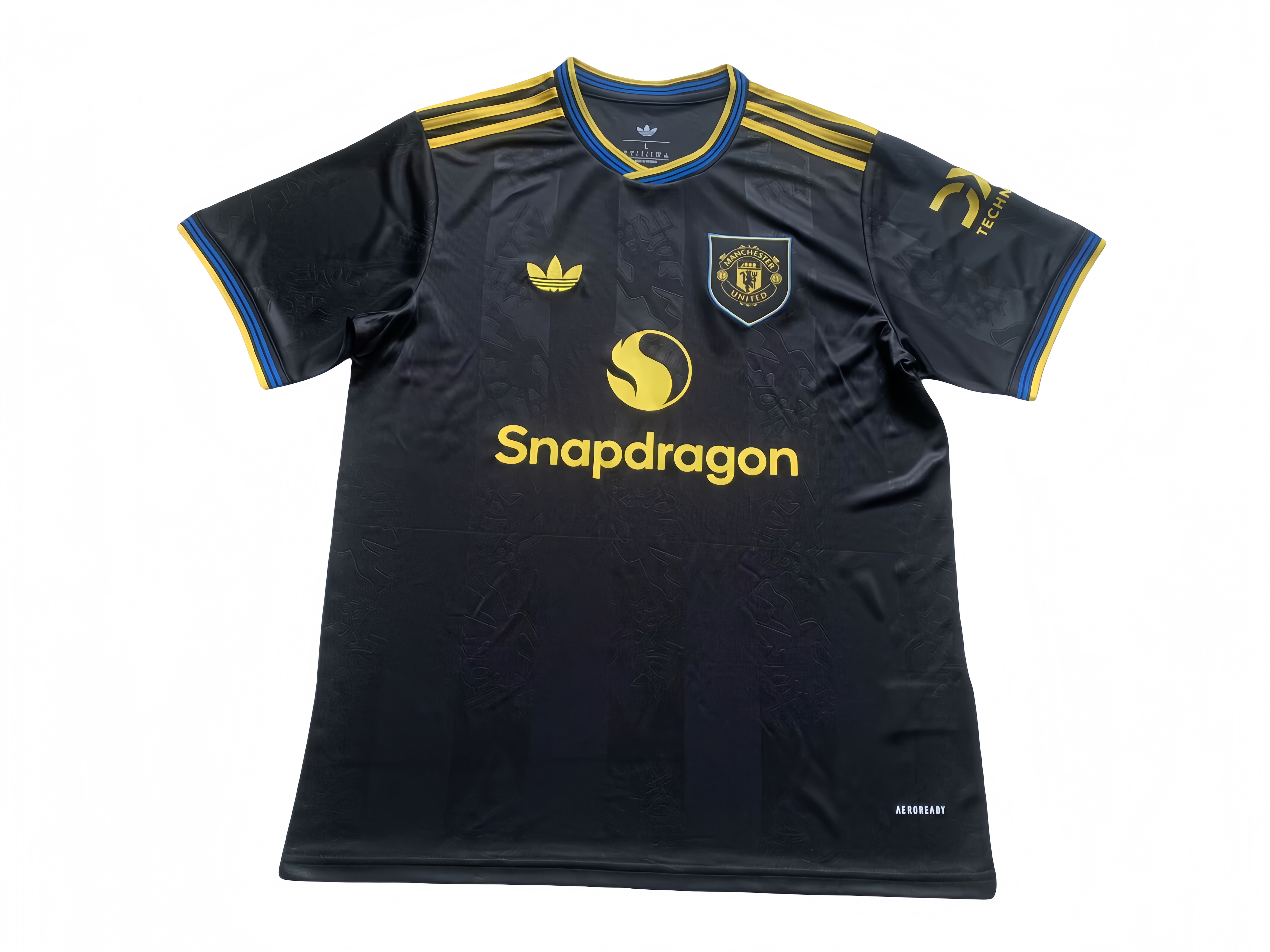 New 2025/26 Manchester United Black Away Jersey