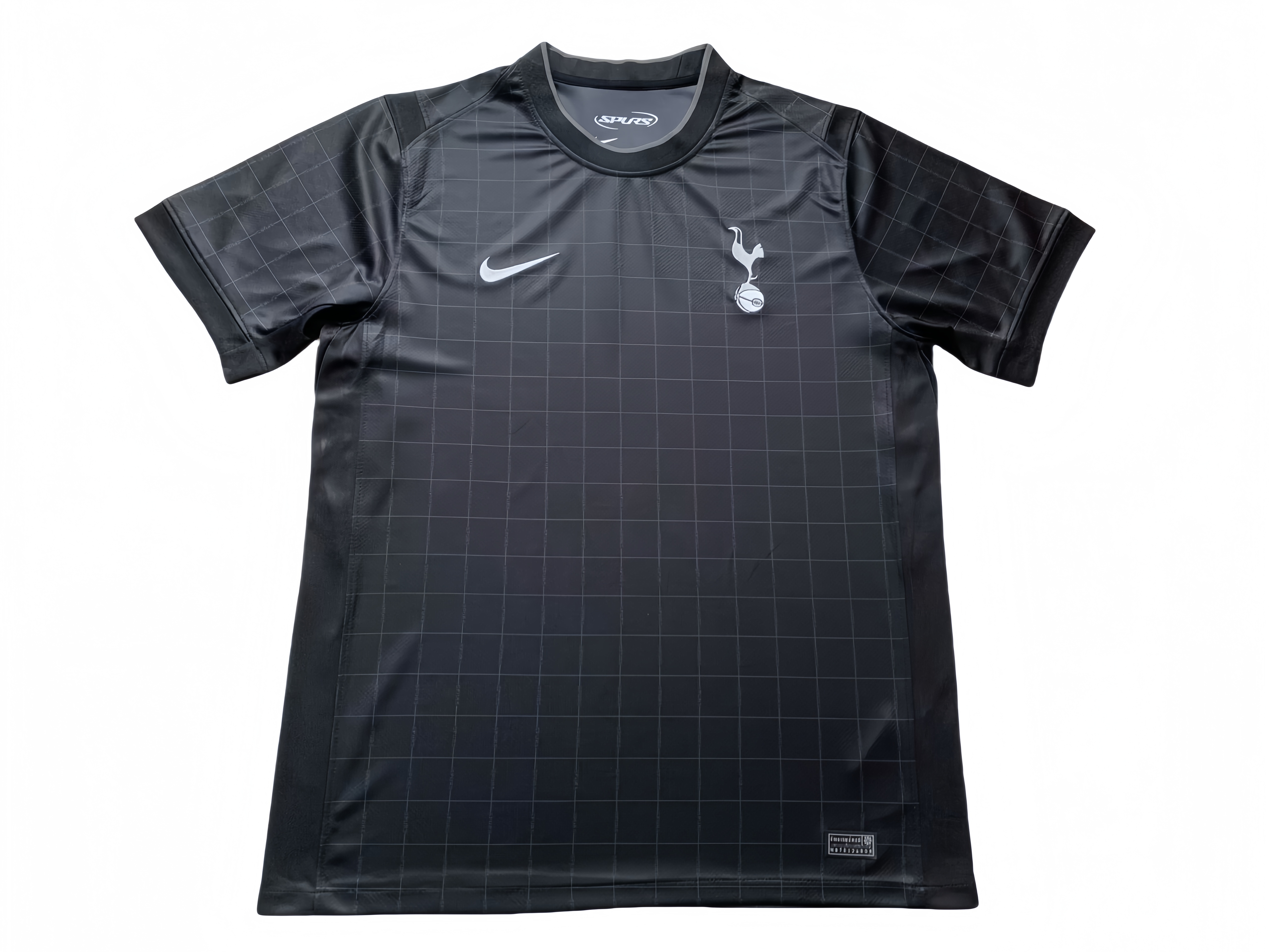 New 2025/26 Tottenham Hotspur Black Grid Jersey
