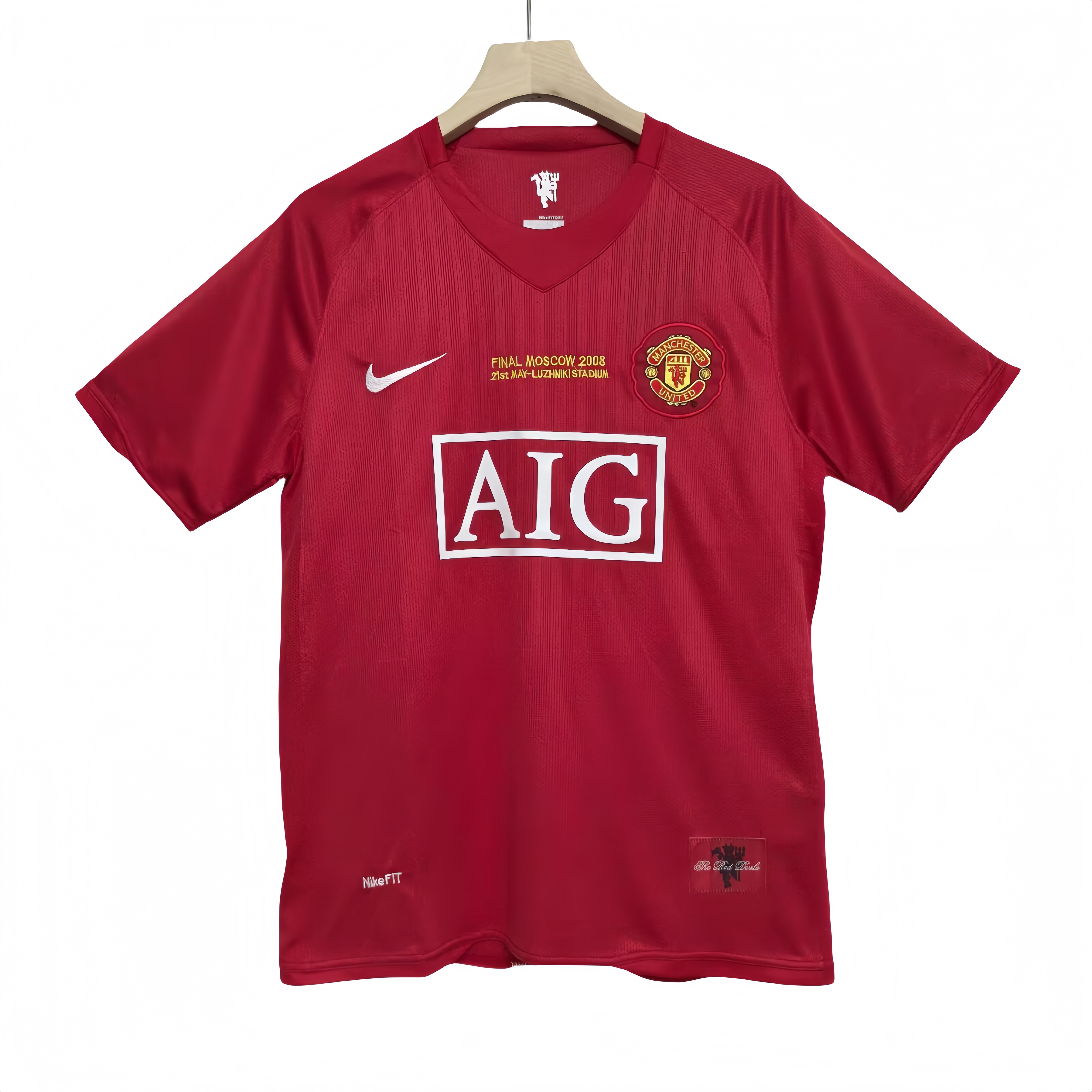 2008 Retro Version Manchester United Jersey