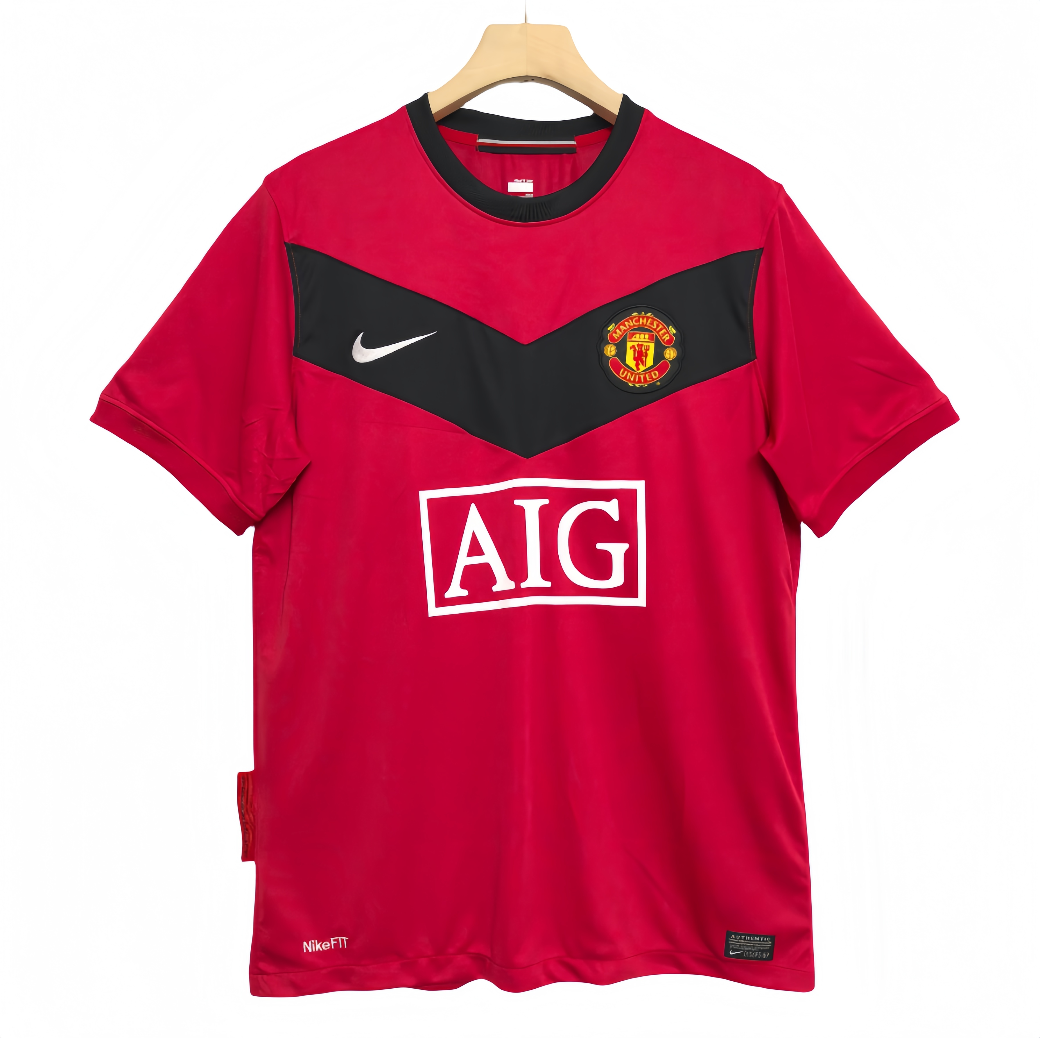 2009/10 Retro Version Manchester United Home Jersey 