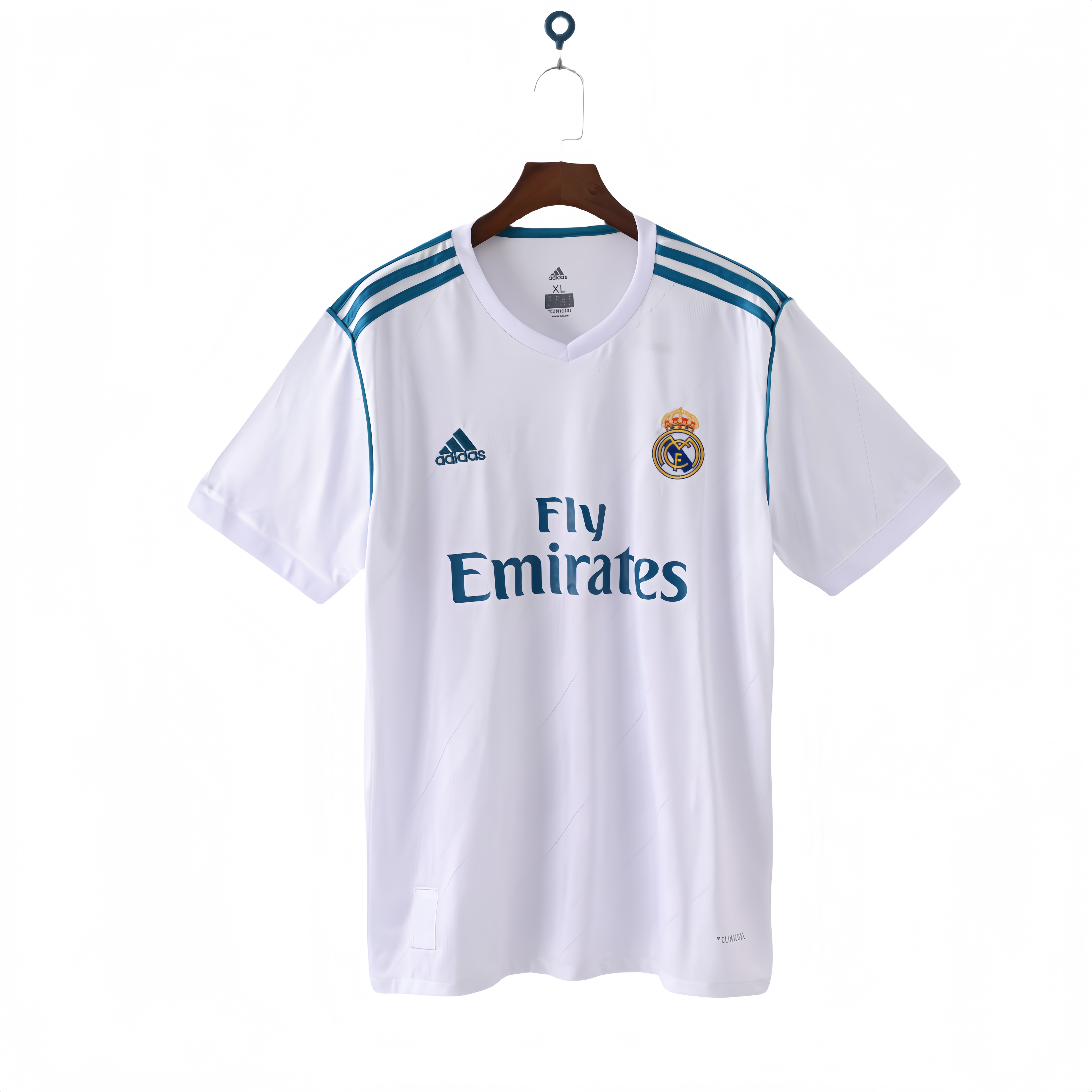 17-18 Retro Version Real Madrid Home Jersey