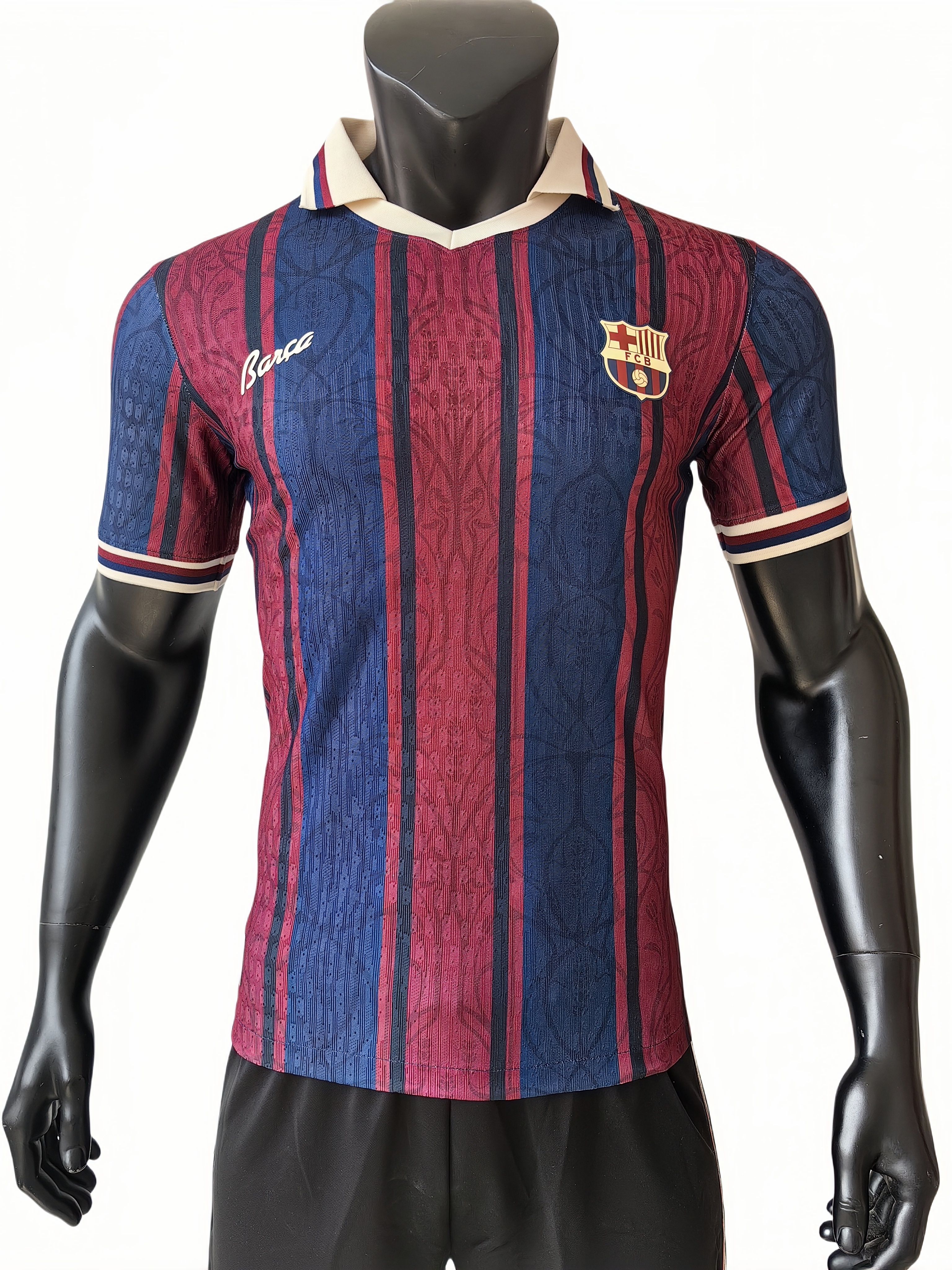 125th Anniversary Commemorative Edition FC Barcelona Football Jersey Player Version