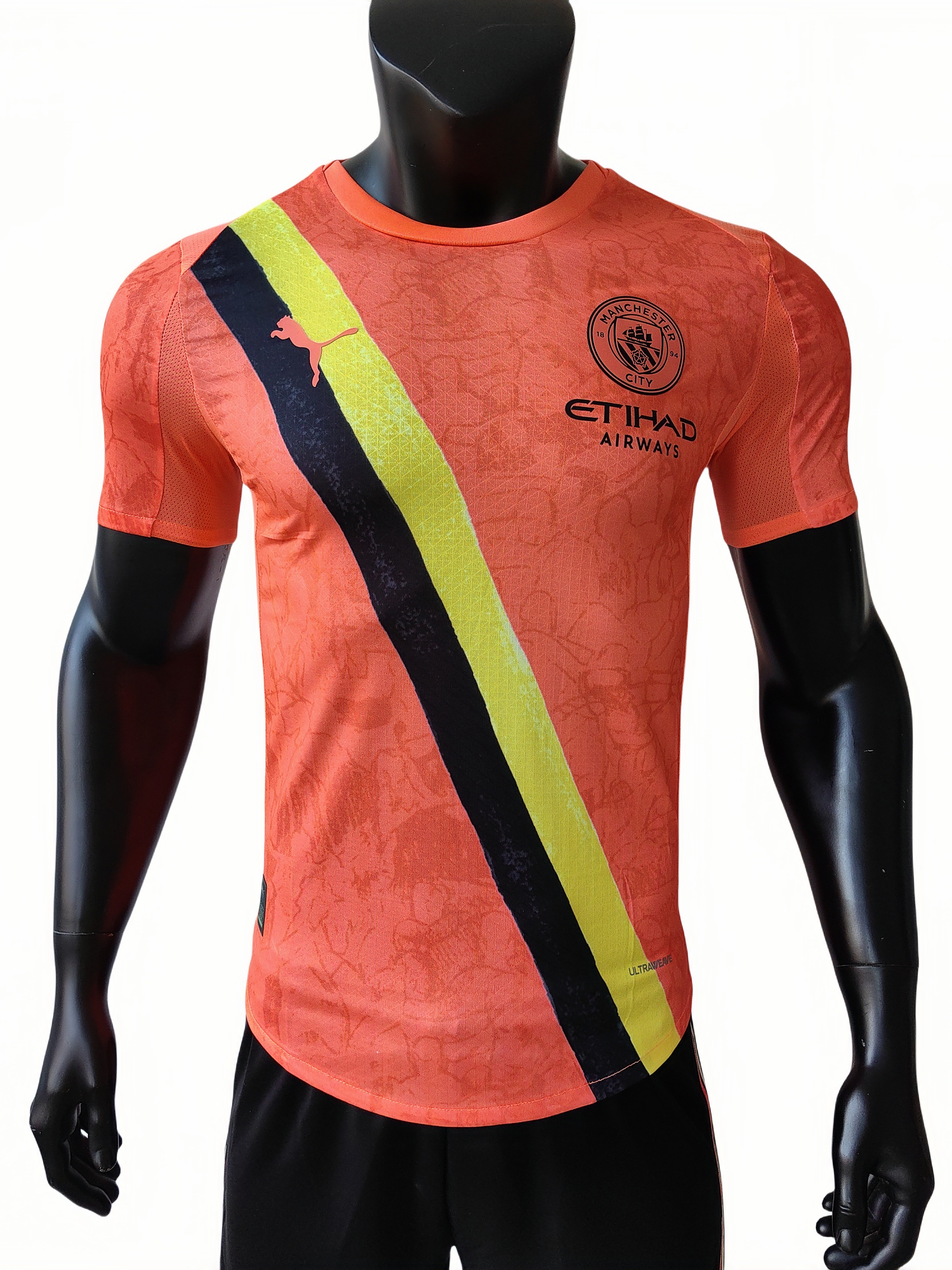 2025-26 Player Version New Manchester City Away Jersey
