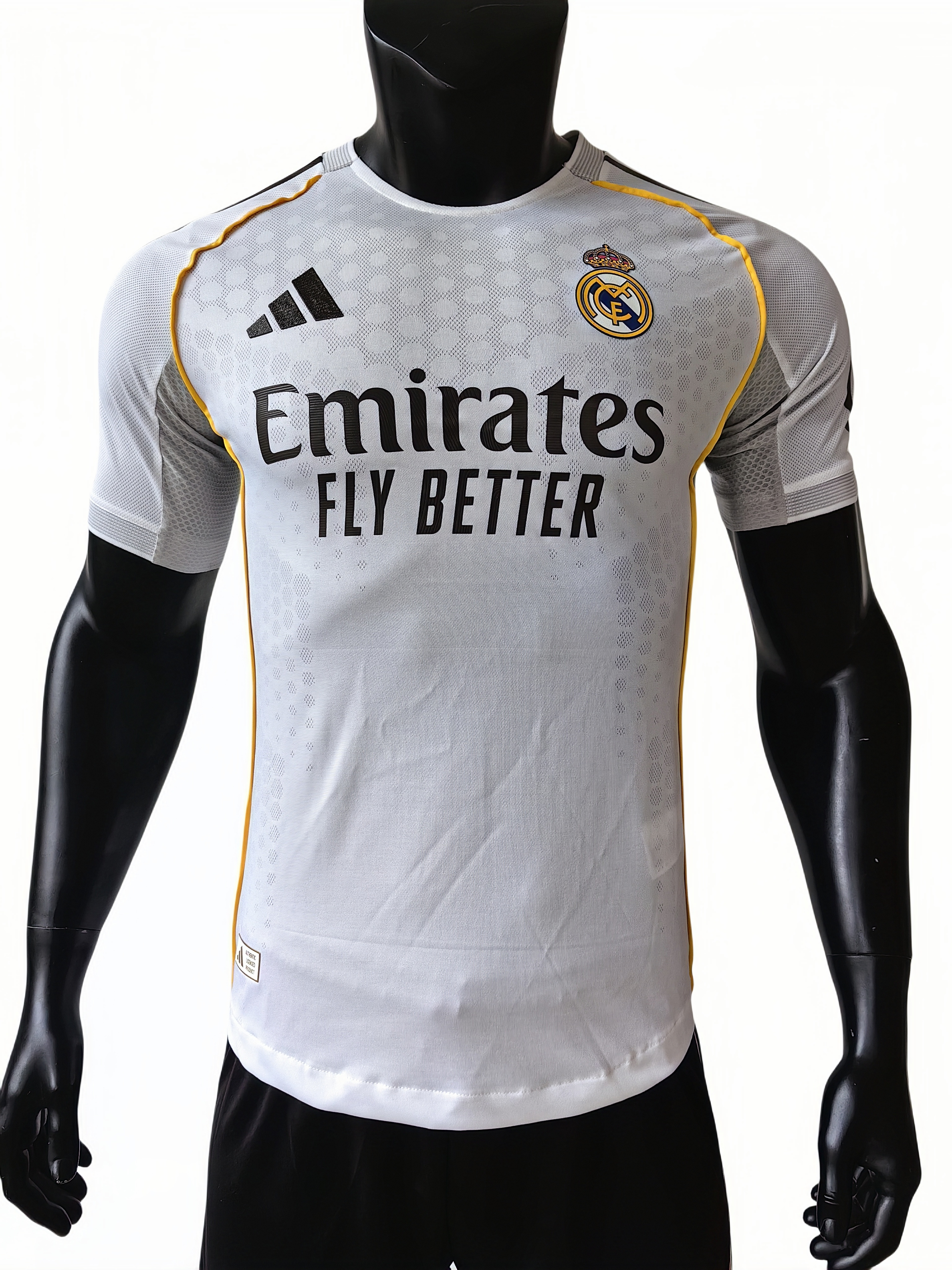 2025-26 Player Version New Real Madrid Home Soccer Jersey