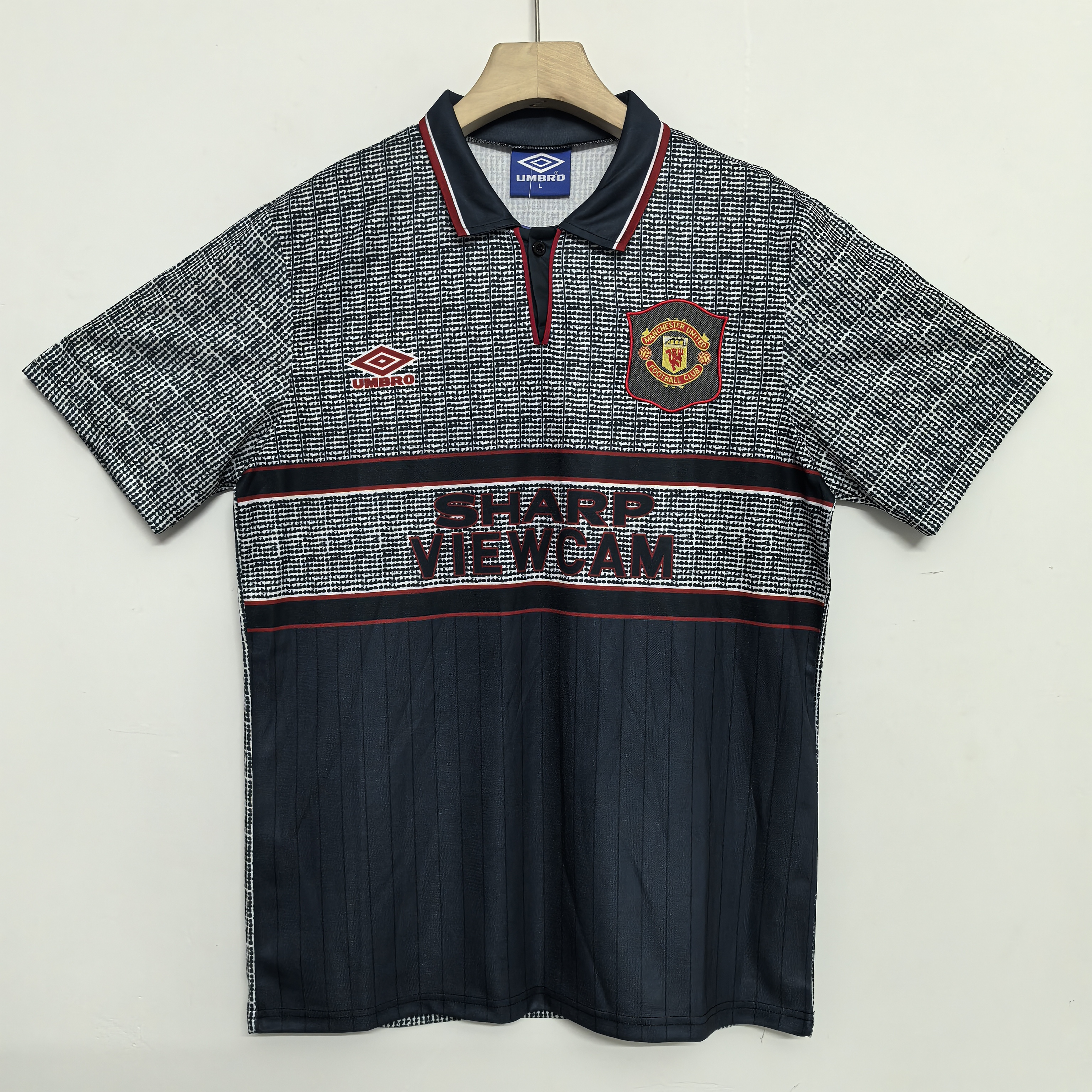 1995/96 Retro Version Manchester United Away Shirt