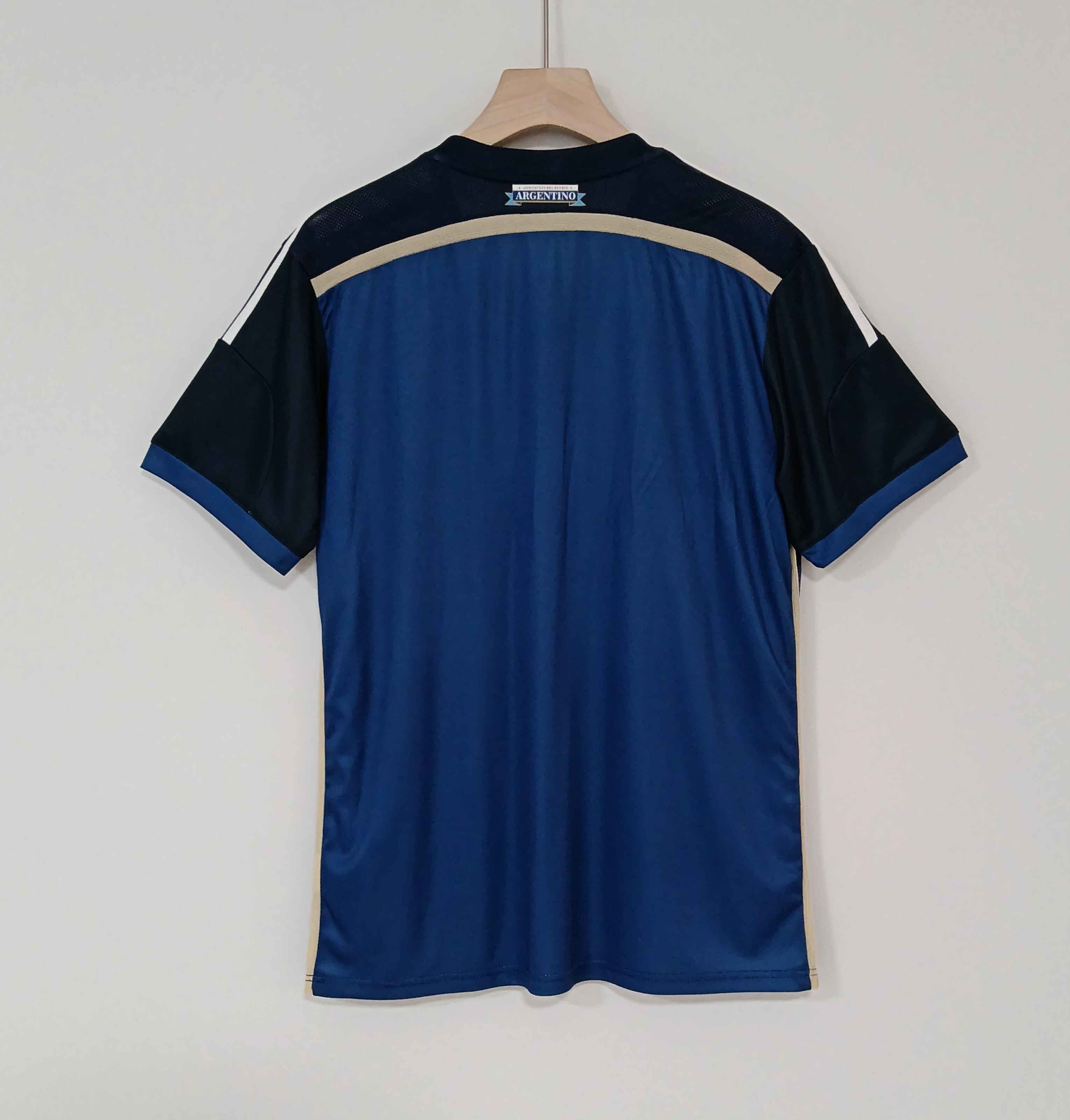 2014 Retro Version Argentina National Football Away Jersey