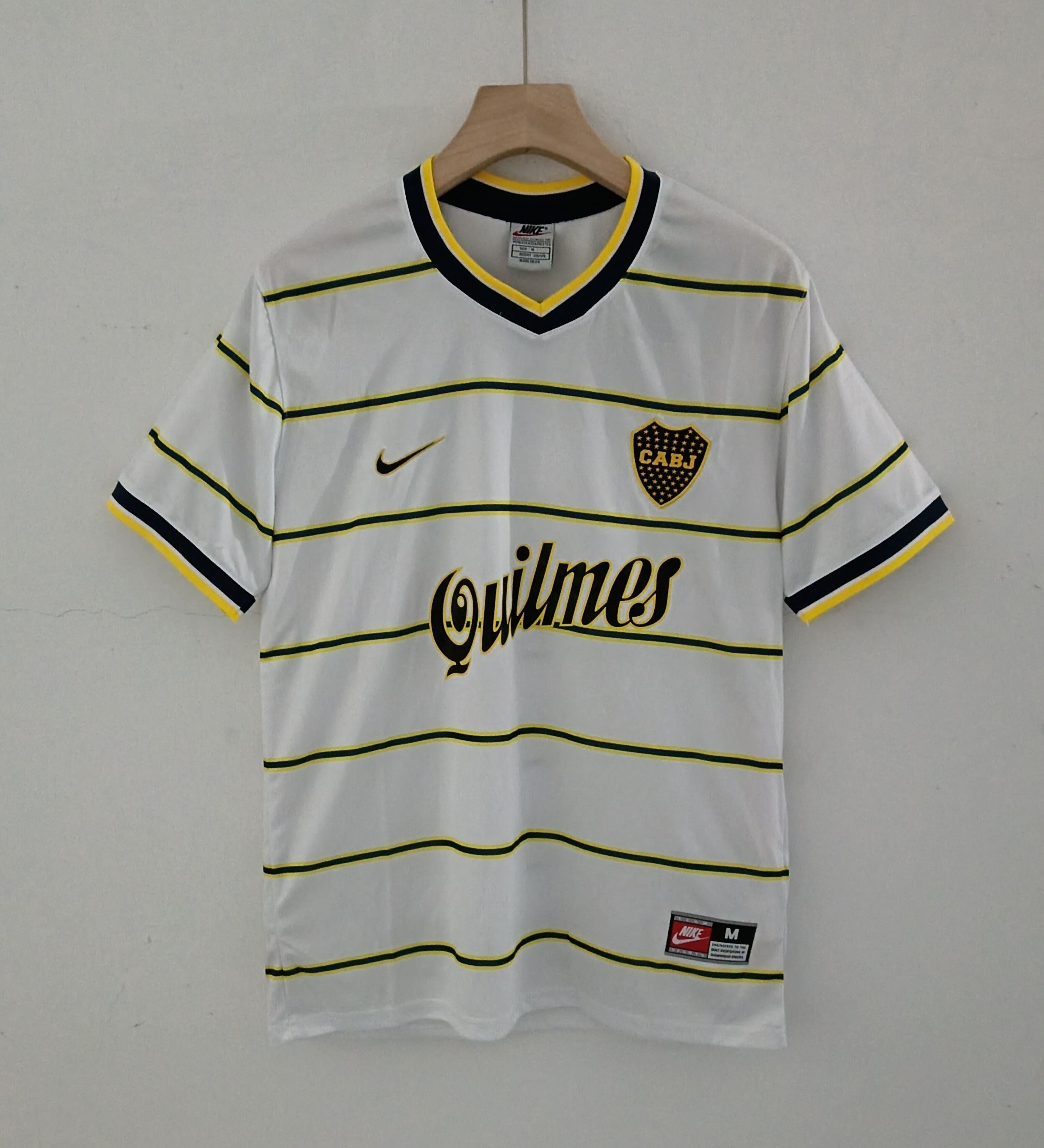 1999 Retro Version Boca Juniors Away Soccer Jersey
