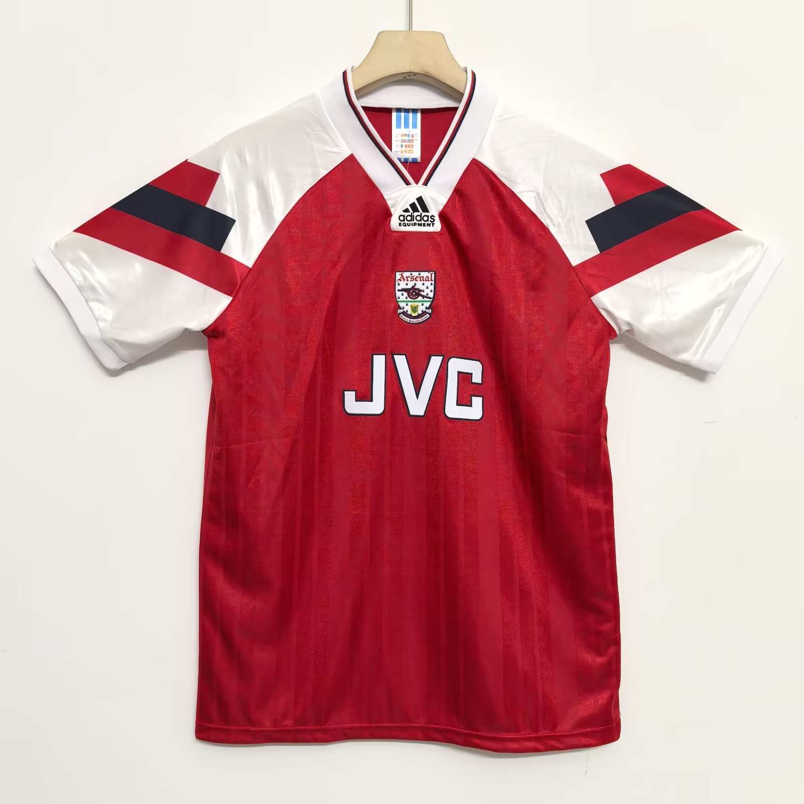 1992 Retro Version Arsenal FC Home Jersey