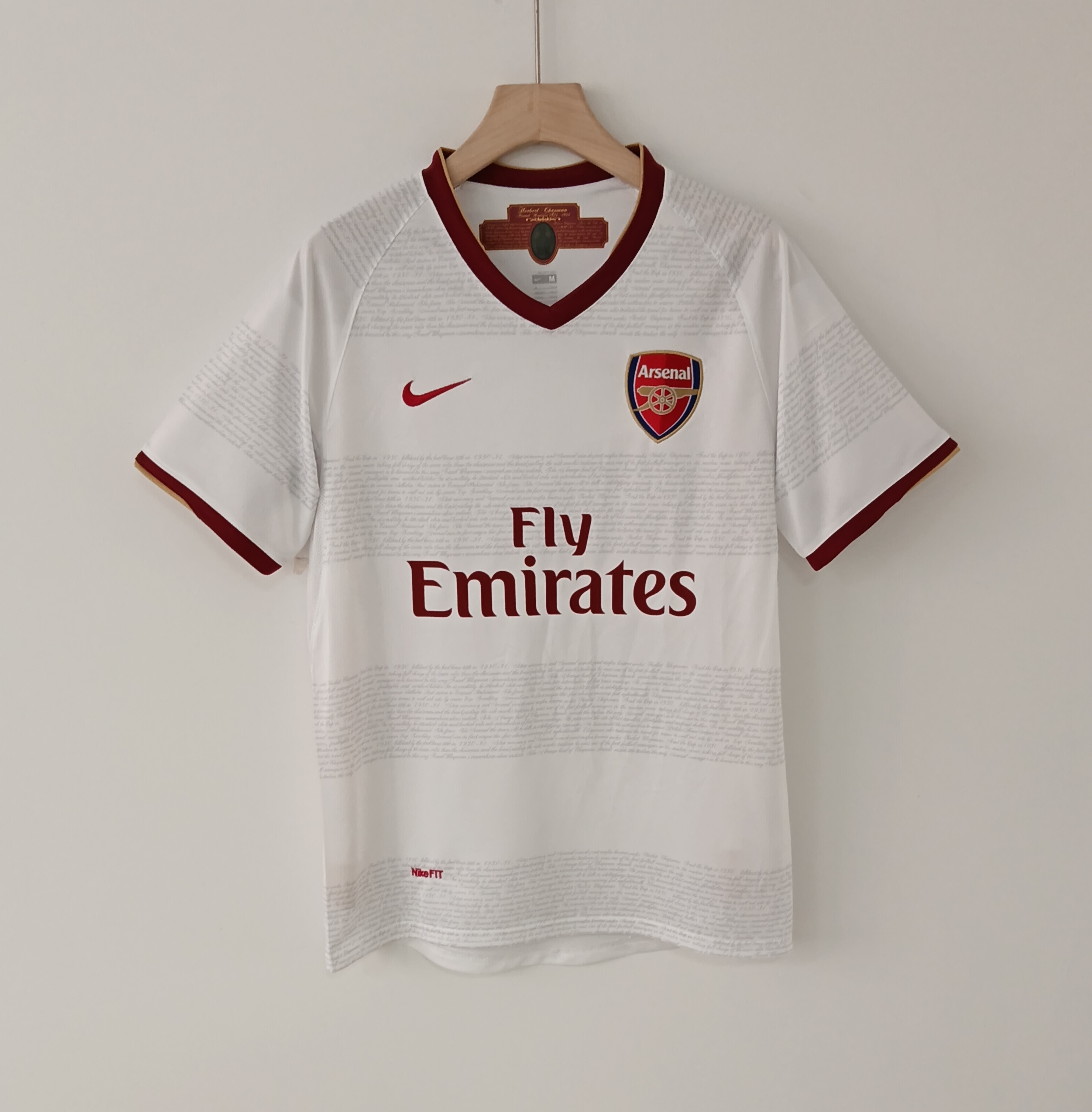 07-08 Retro Version Arsenal FC Away Jersey
