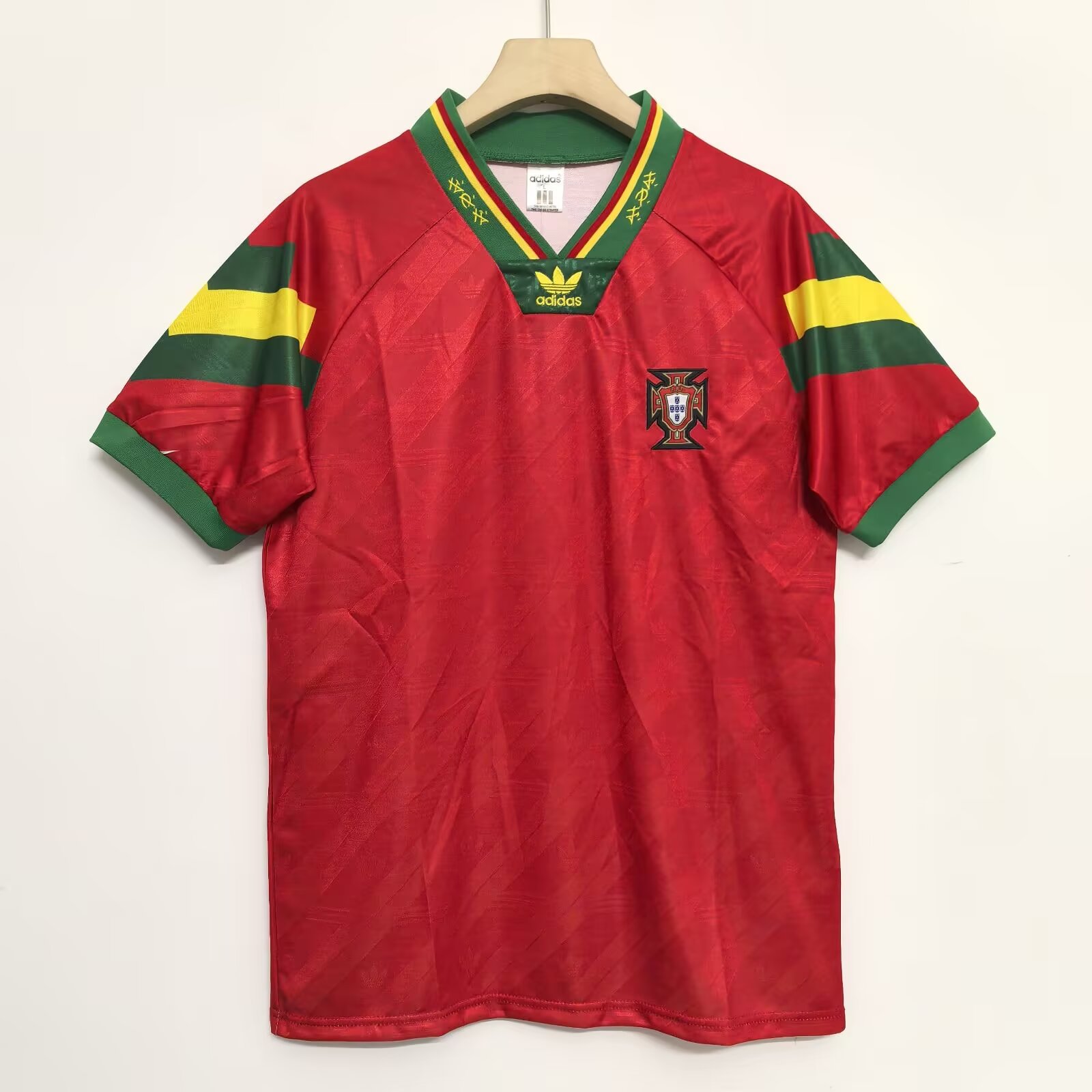 1992 Portugal National Team Retro Soccer Jersey
