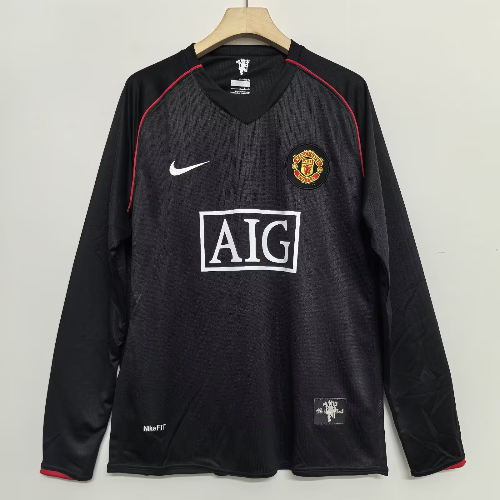 07-08 Manchester United Long Sleeve Football Jersey