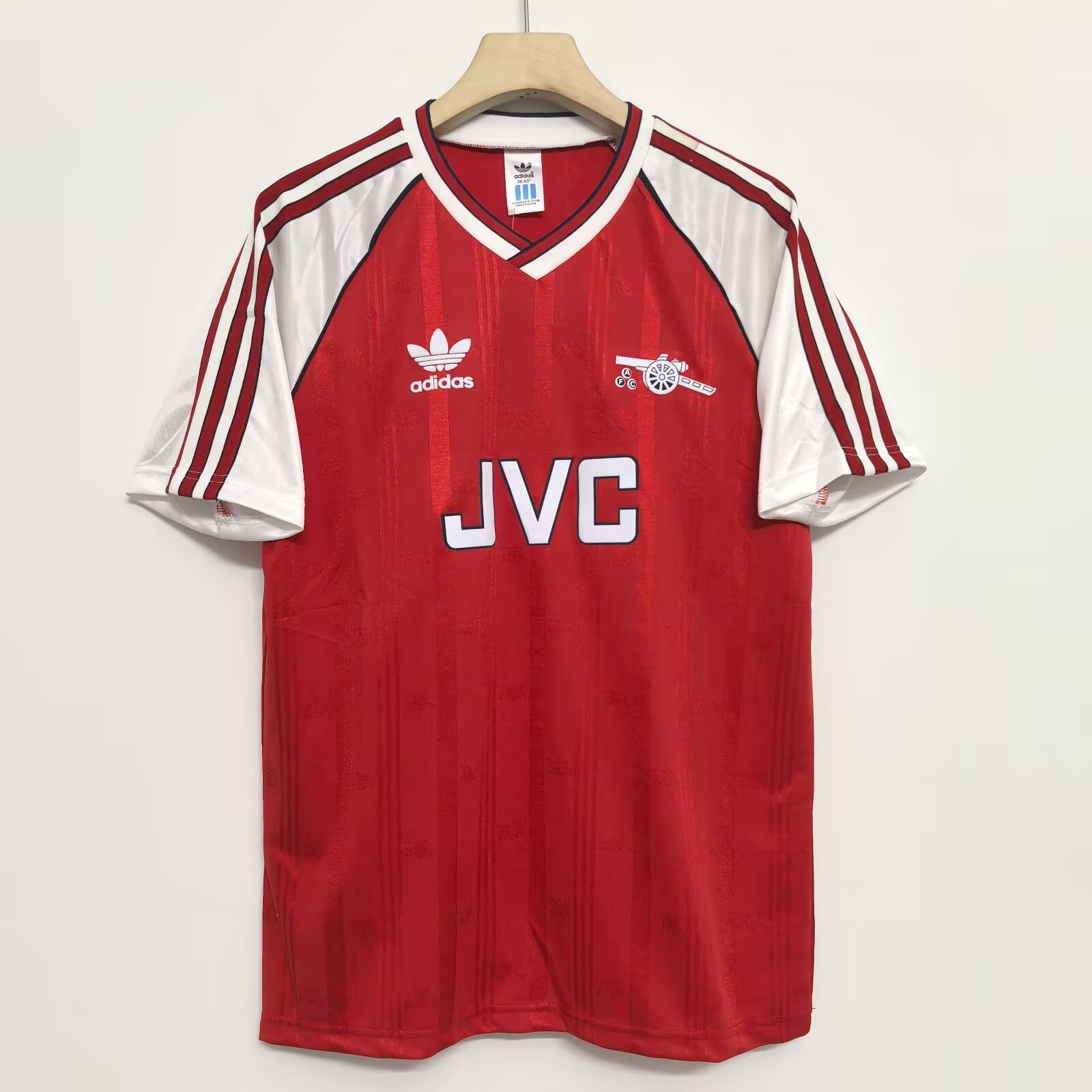 88-90 Retro Version Arsenal Home Football Jersey