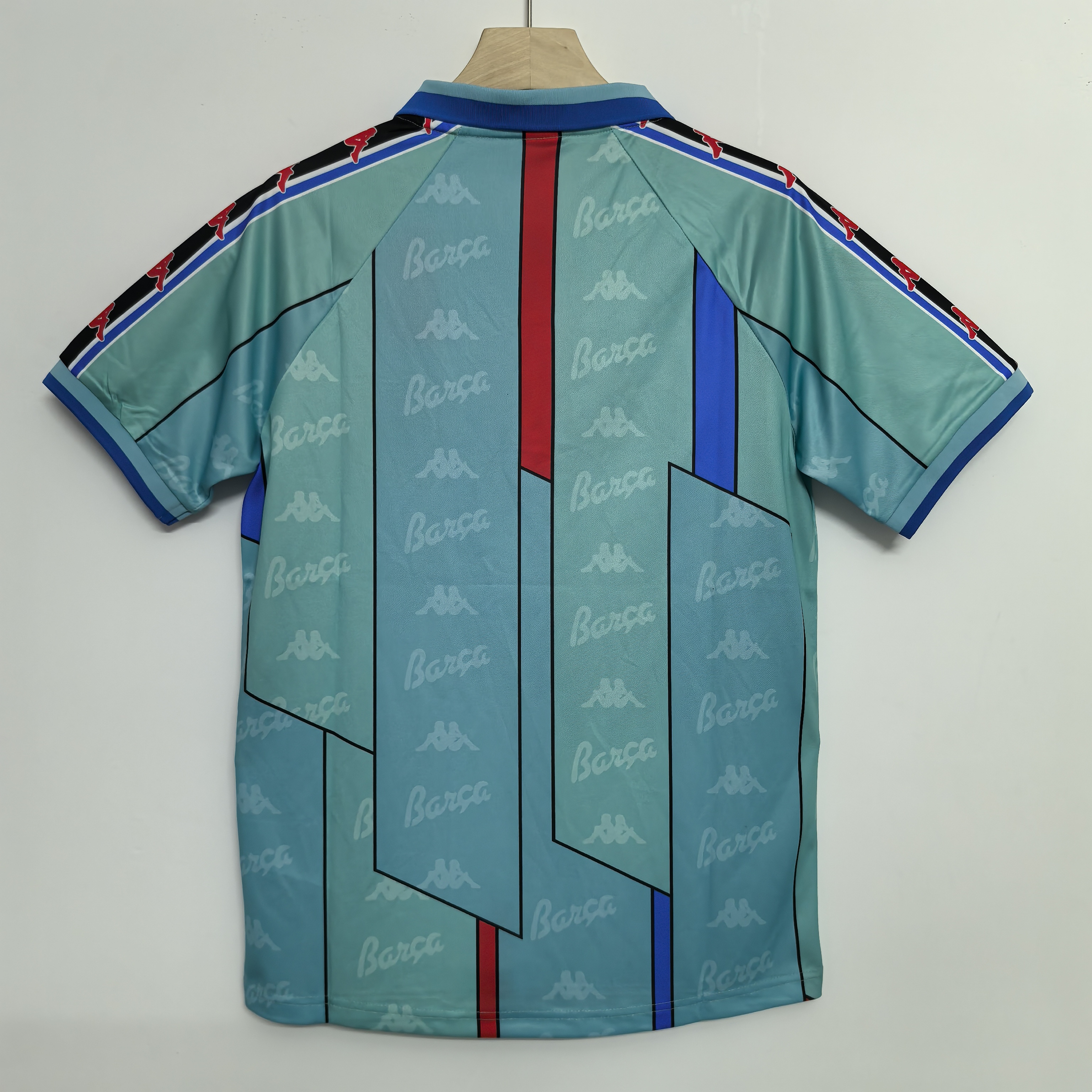 96-97 Retro Version FC Barcelona Away Jersey