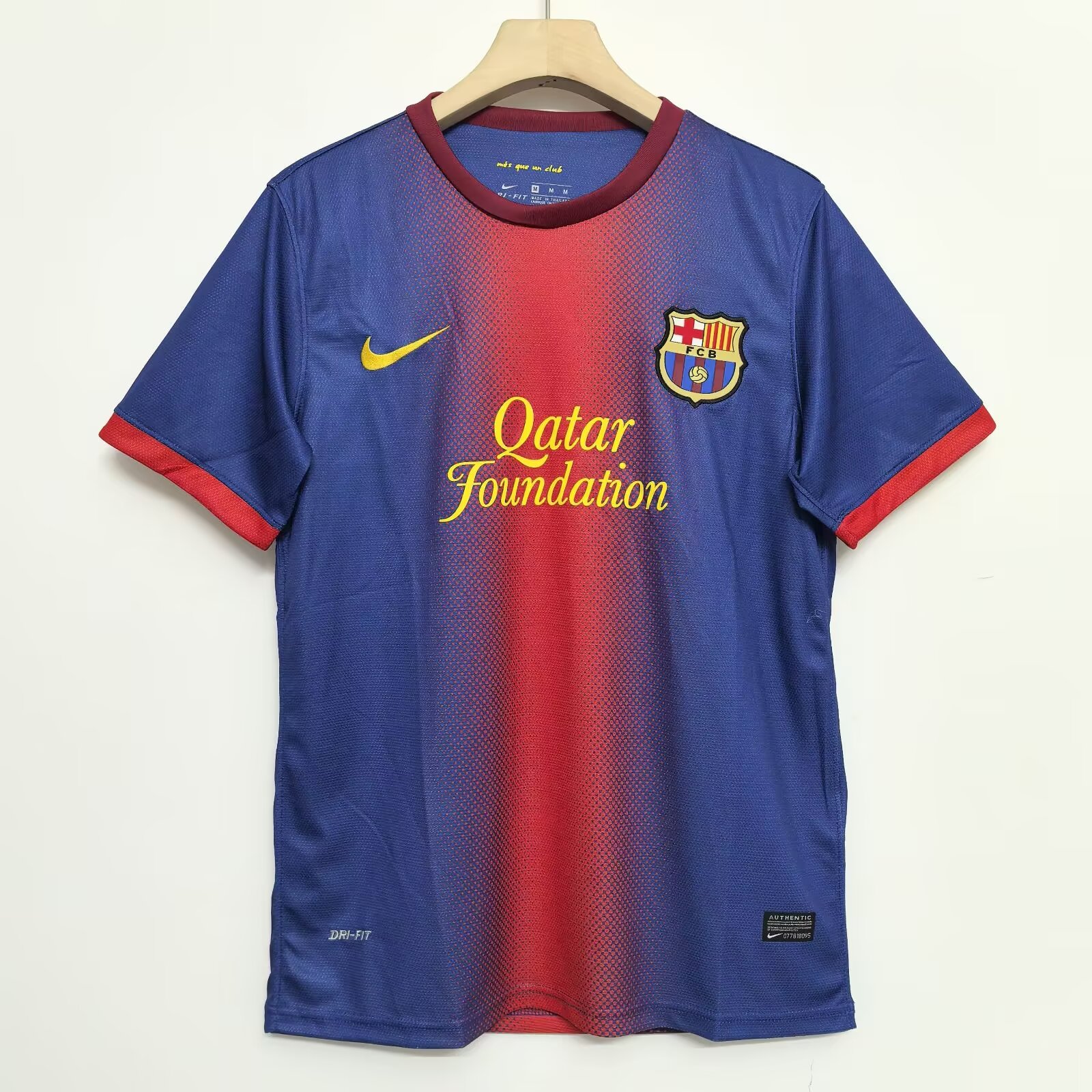 12-13 Retro Version FC Barcelona Home Jersey