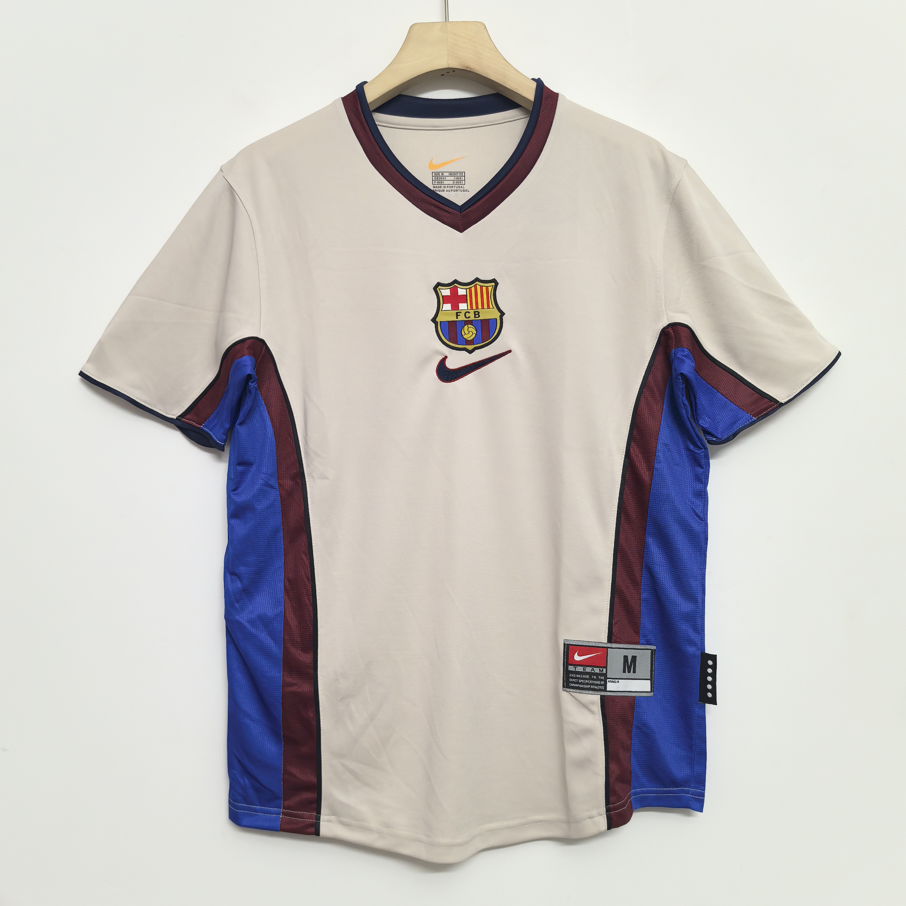 98-99 Retro Version FC Barcelona Home Jersey