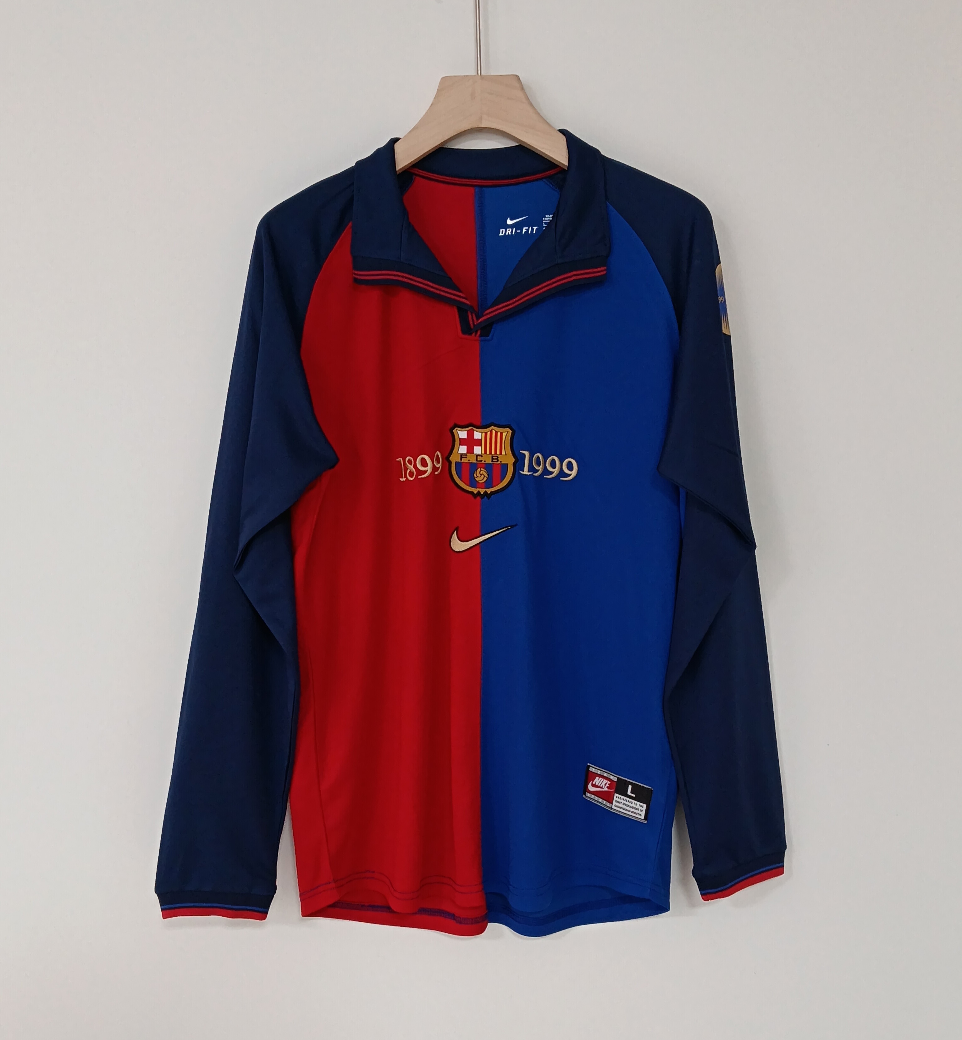 1899-1999 FC Barcelona Centenary Long Sleeves Jersey